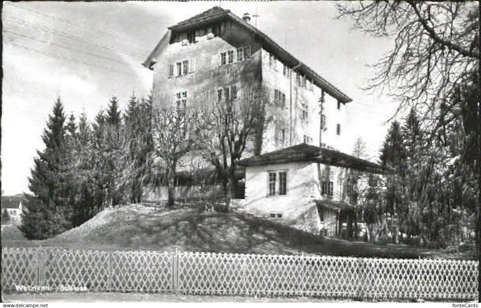 10576655 Wetzikon ZH Wetzikon Schloss x 1961