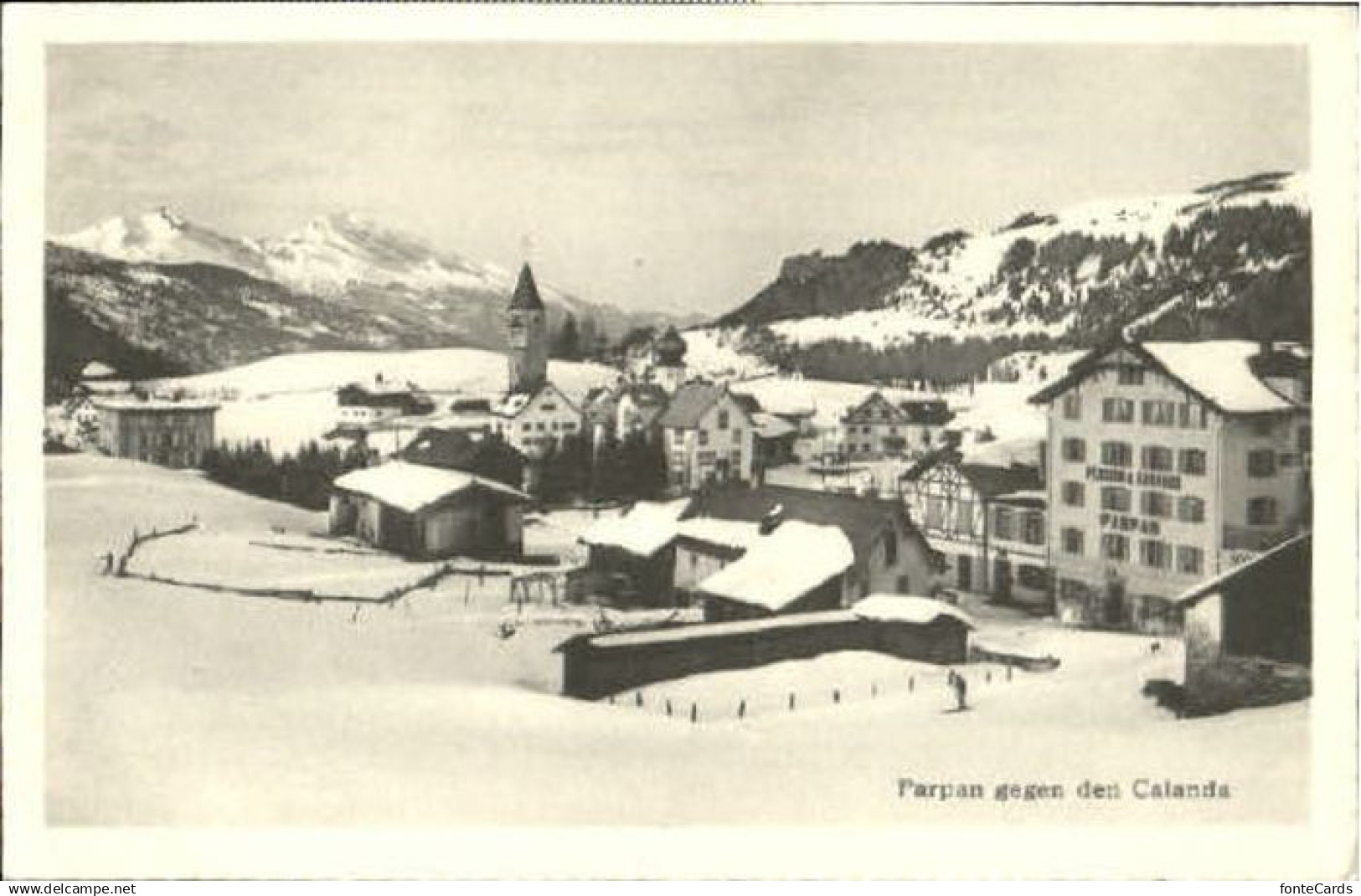 10580110 Parpan Parpan Calanda ungelaufen ca. 1920