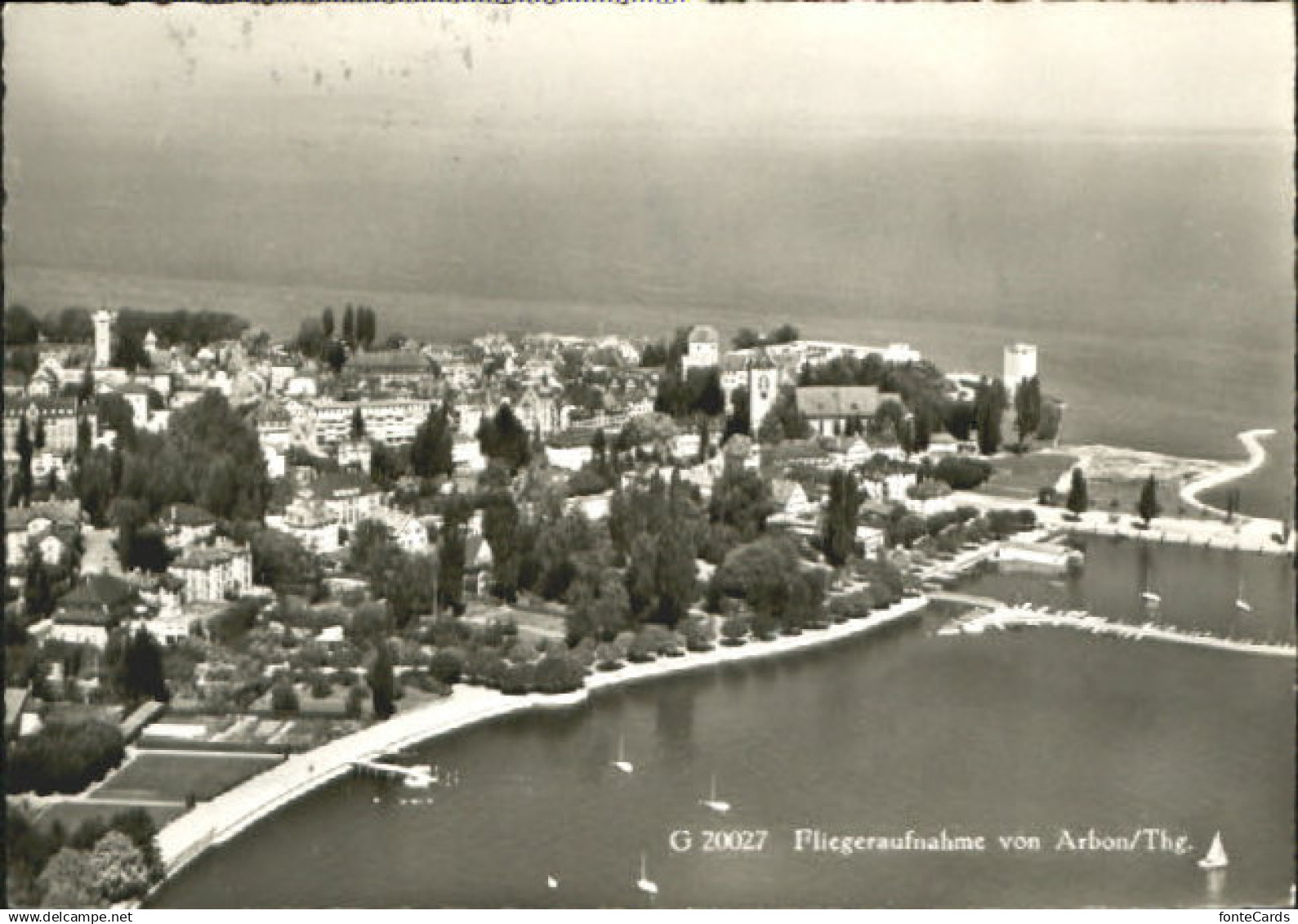 10581266 Arbon  TG Arbon Fliegeraufnahme x 1952