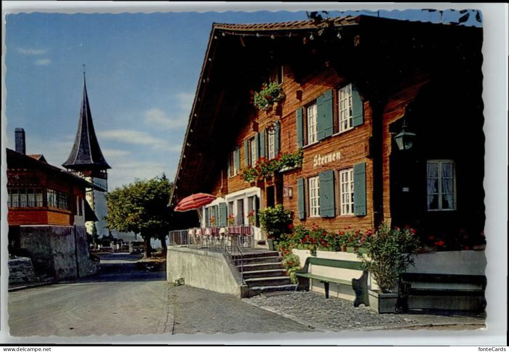 10695232 Aeschi Spiez Aeschi Spiez Gasthof Sternen * Aeschi b. Spiez