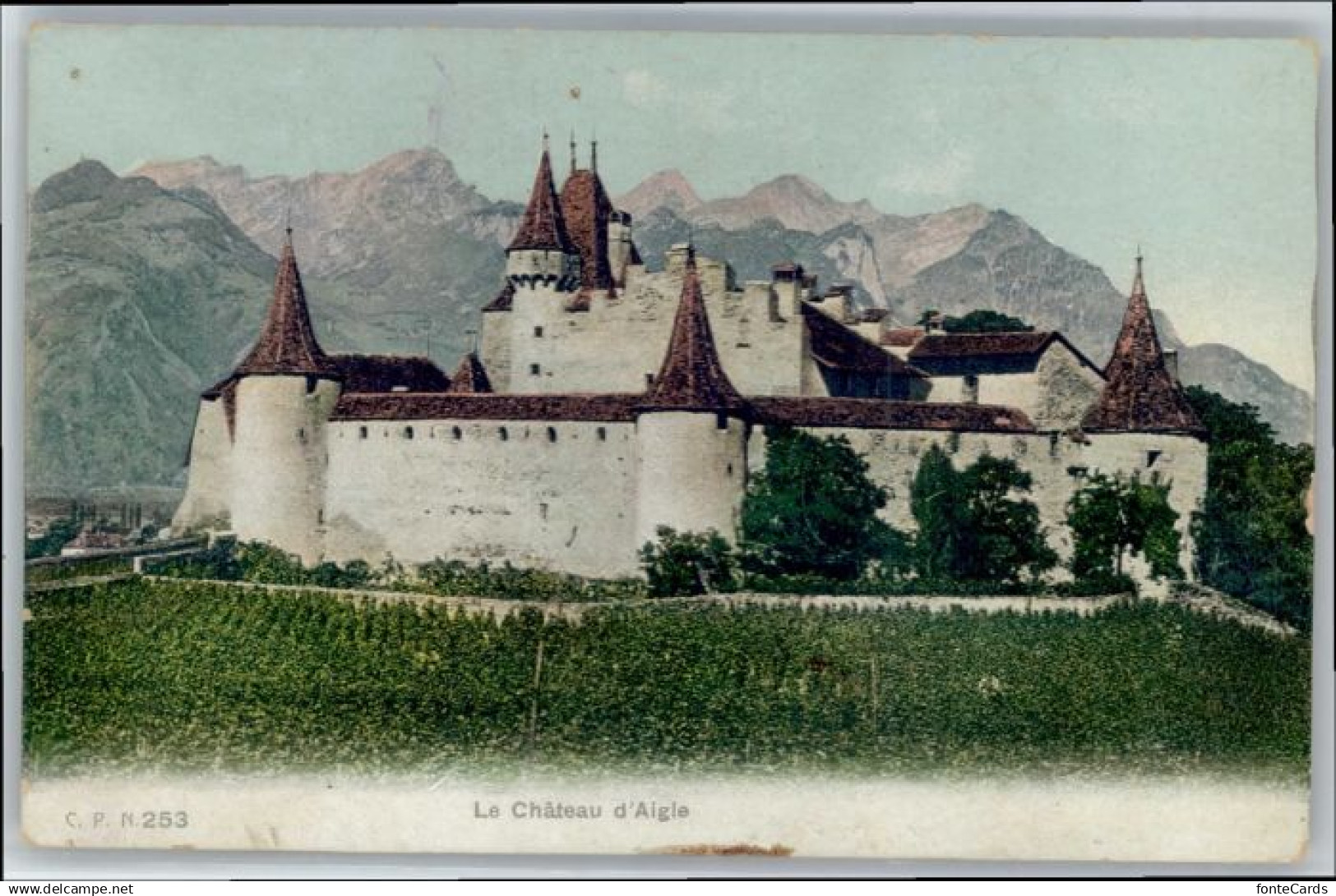 10721165 Aigle VD Aigle Schloss *