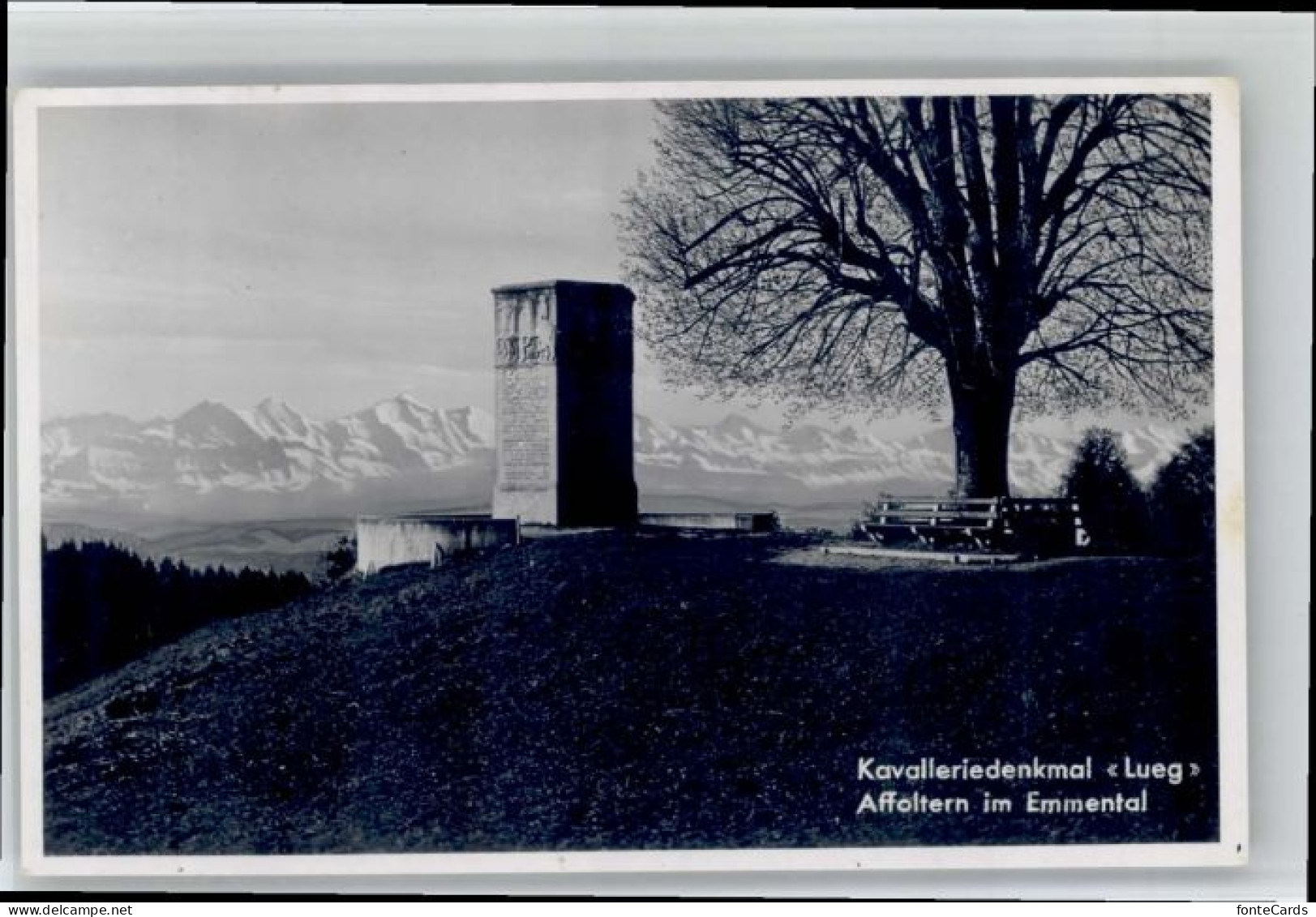 10722431 Affoltern Emmental Affoltern Kavallerie Denkmal  x Affoltern Emmental