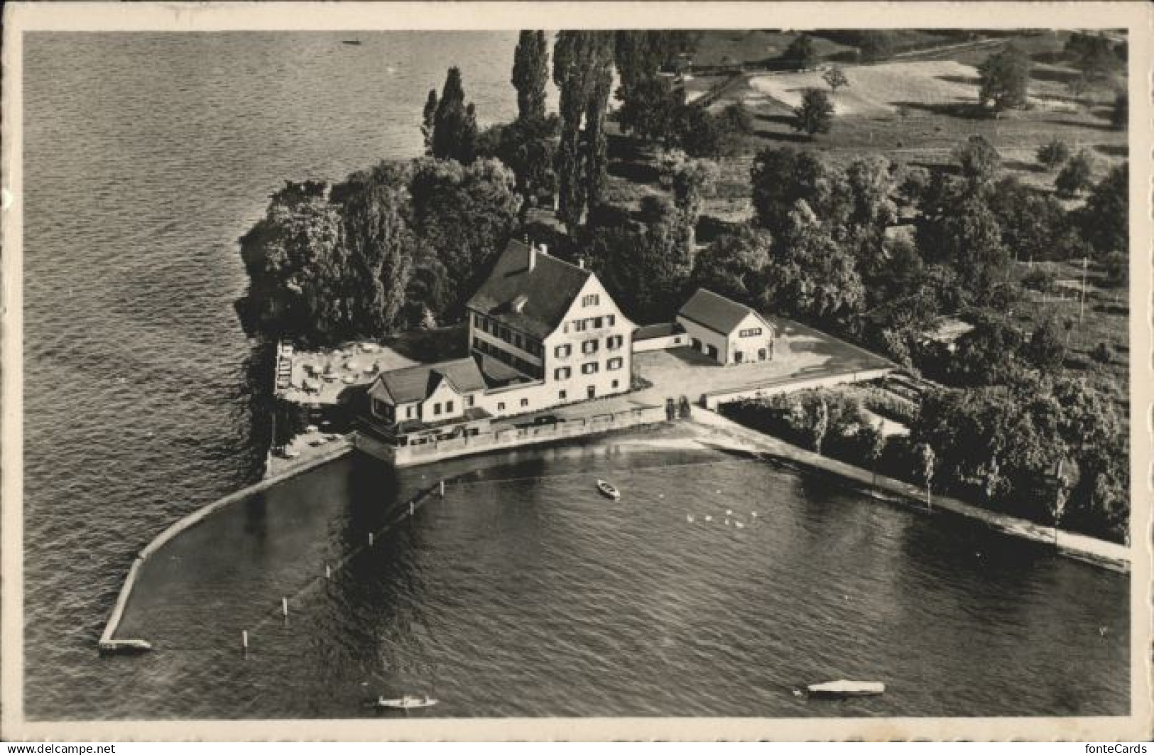 10791593 Kreuzlingen Kreuzlingen Hotel Schloessli Fliegeraufnahme  x