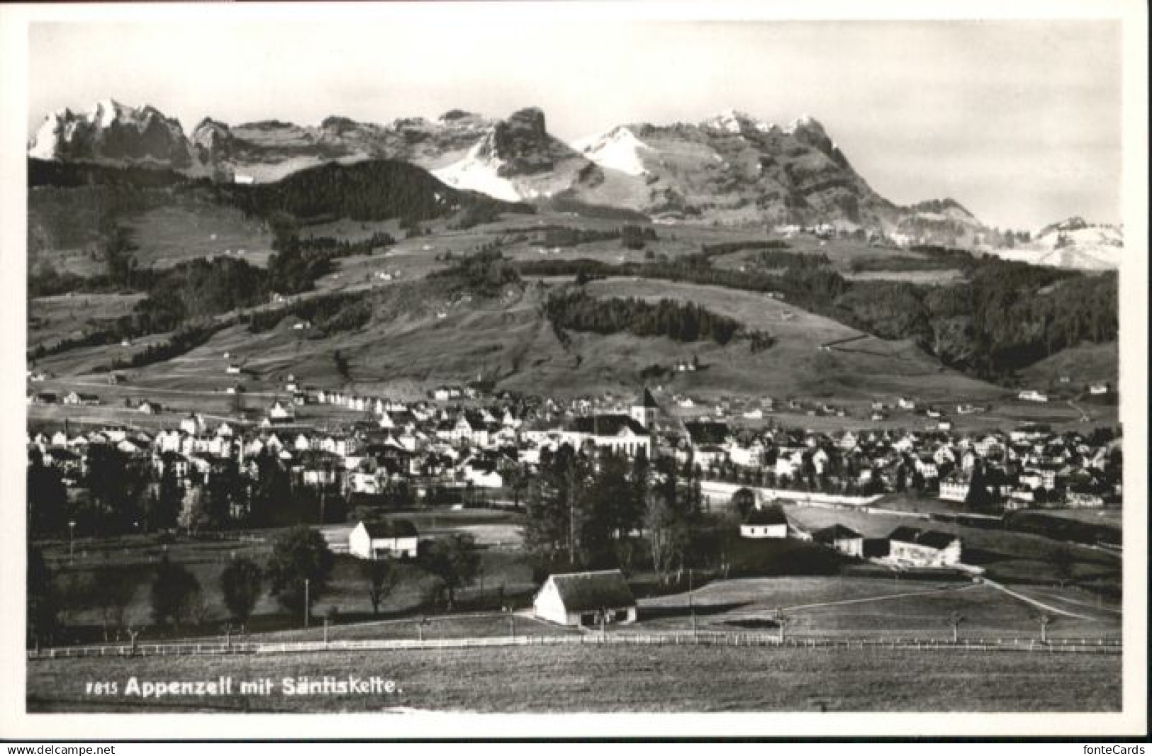 10802868 Appenzell IR Appenzell Saentiskette *