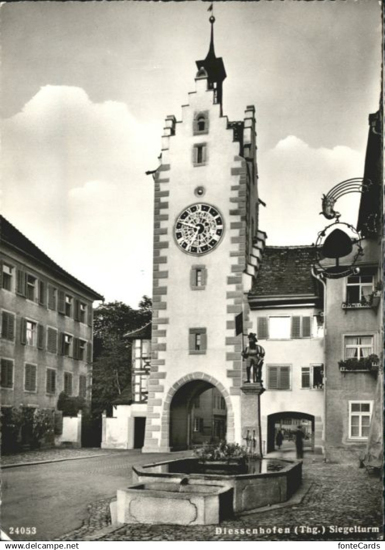 10875284 Diessenhofen Diessenhofen Siegelturm Brunnen x