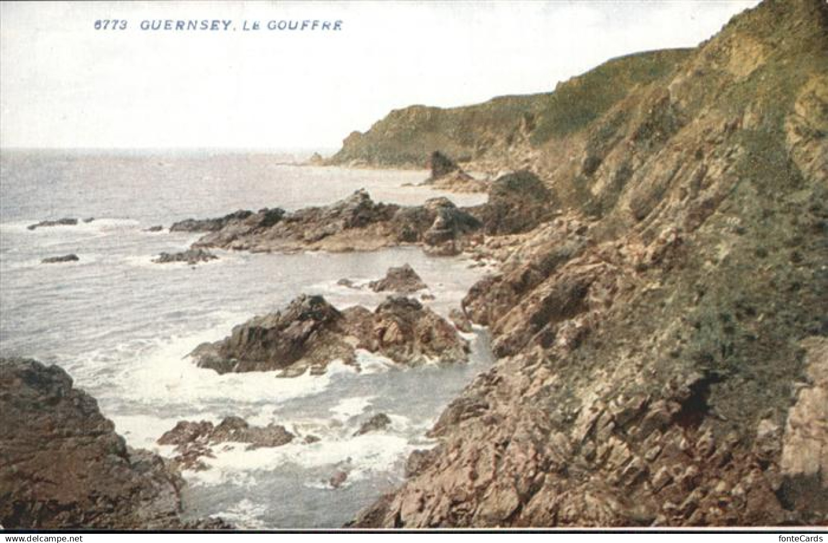 10927886 Guernsey Channel Islands Gouffre * Guernsey