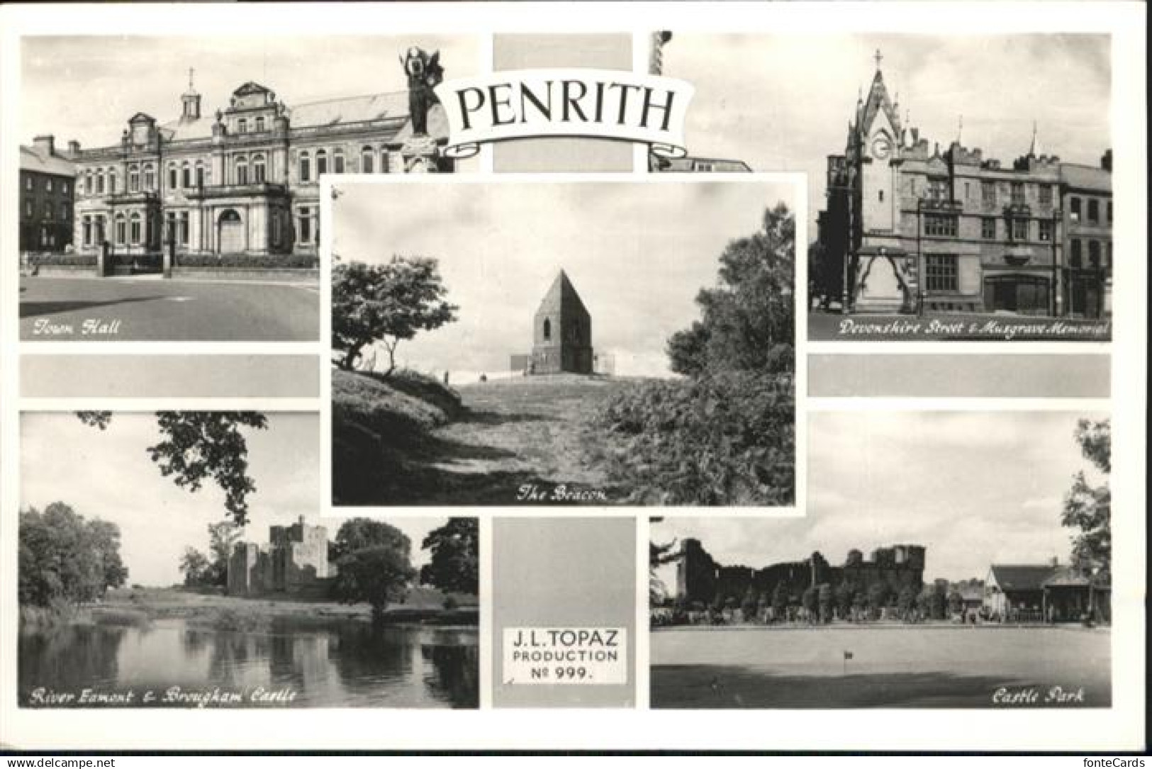 10928082 Penrith Carleton Penrith Town Hall River Eamont Castle Park x