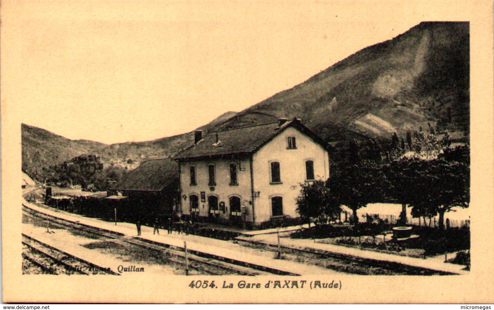 11 - AXAT - La Gare d'Axat