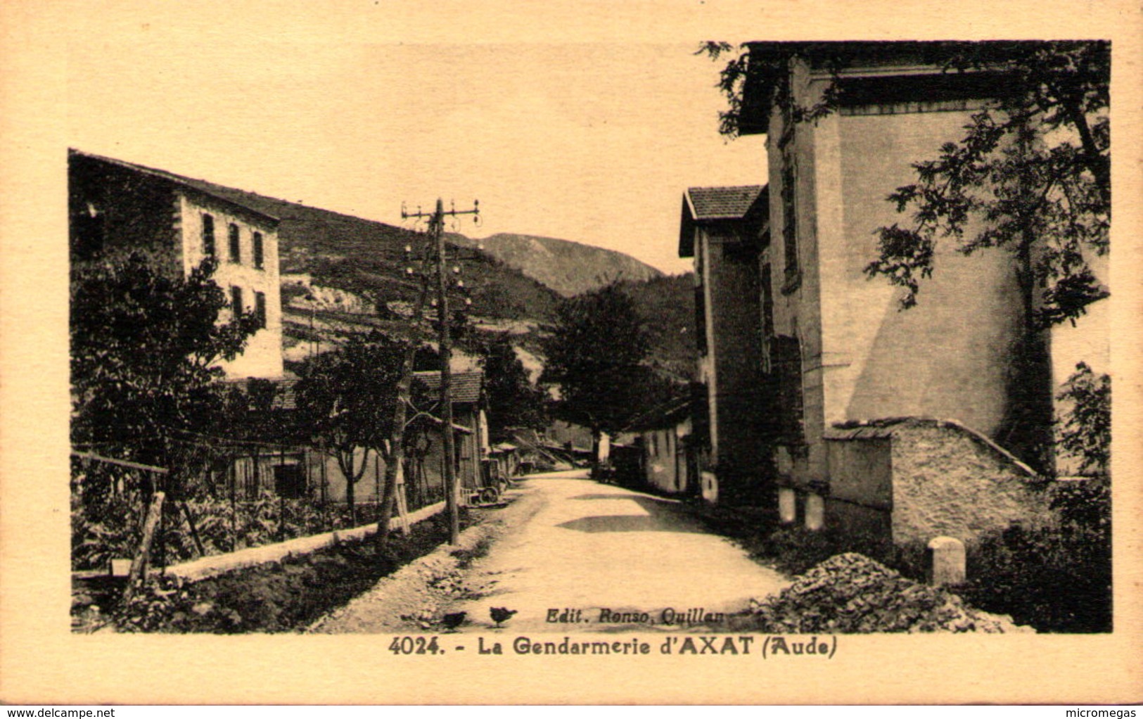 11 - AXAT - La Gendarmerie d'Axat