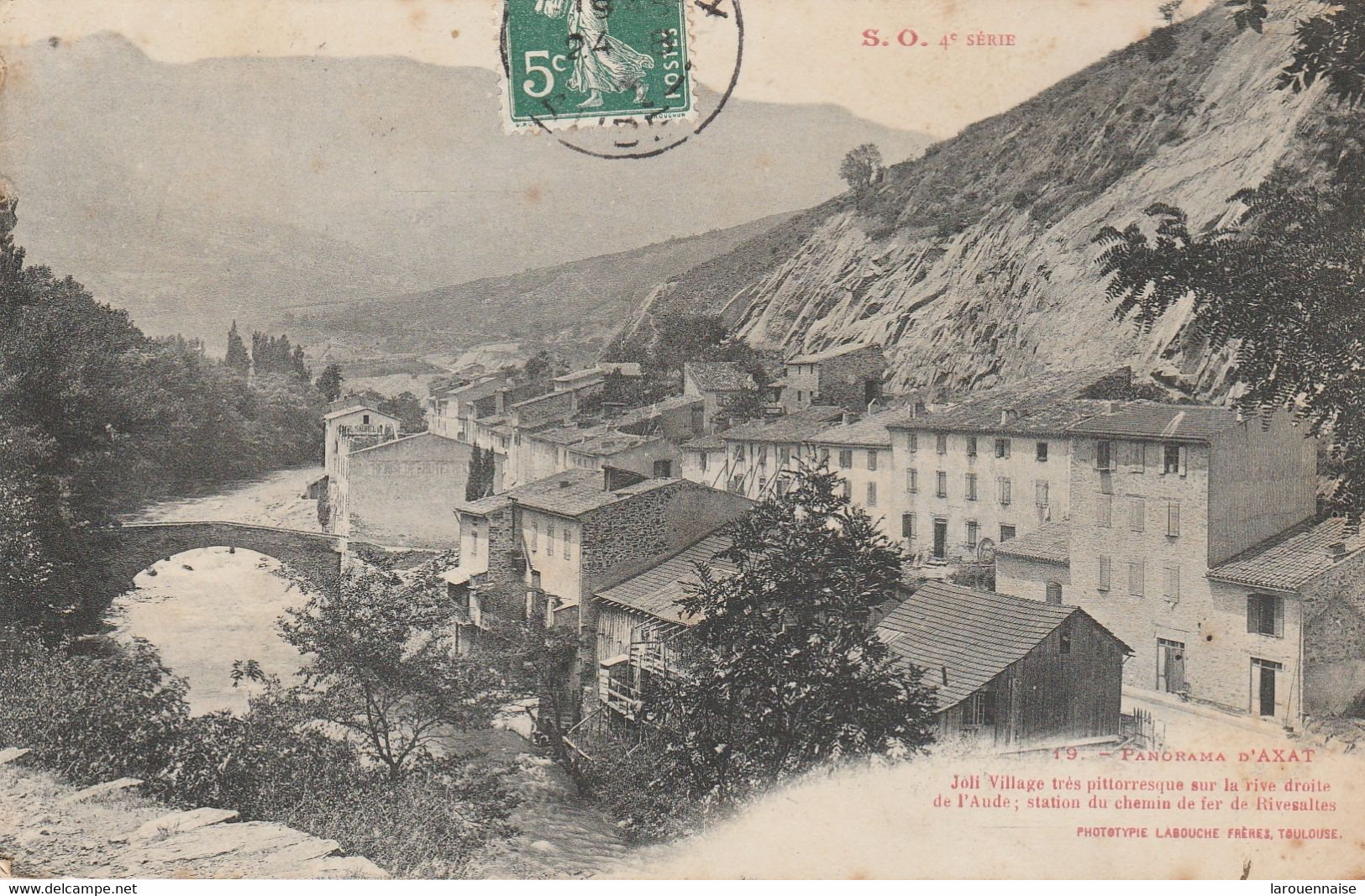 11 -  AXAT - Panorama d' Axat