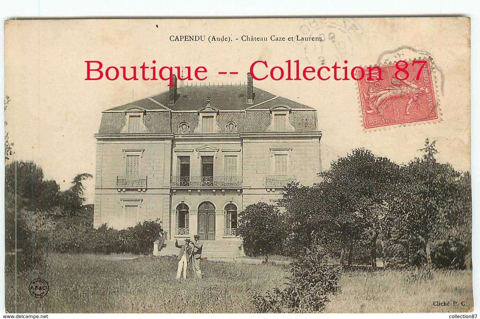 11 - CAPENDU - CHATEAU CAZE et LAURENS