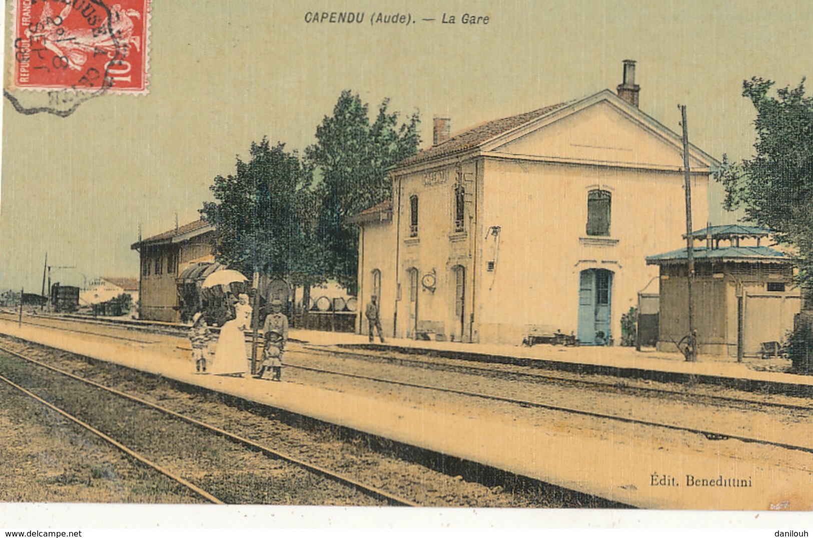 11 // CAPENDU    la gare