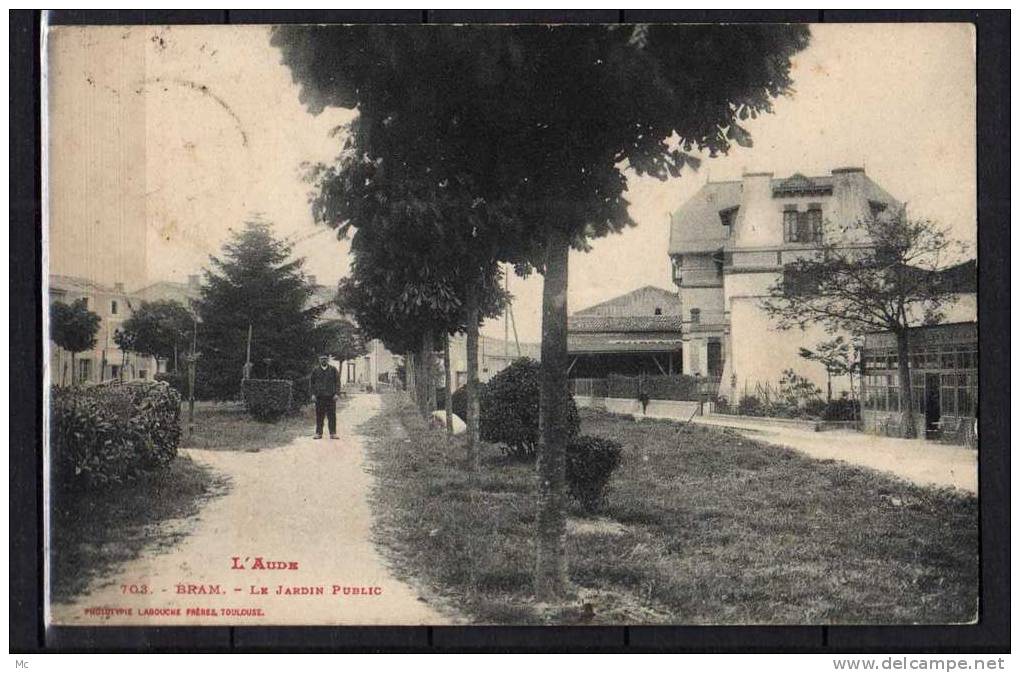 11 - L'Aude - Bram - Le Jardin Public