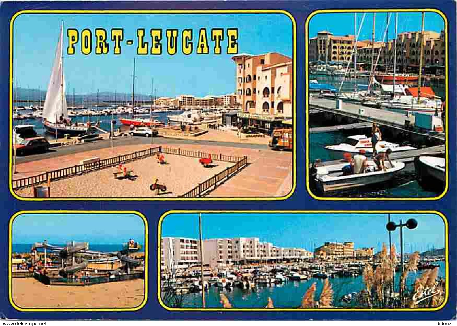 11 - Leucate - Port Leucate - Multivues - Automobiles - Bateaux - CPM - Voir Scans Recto-Verso