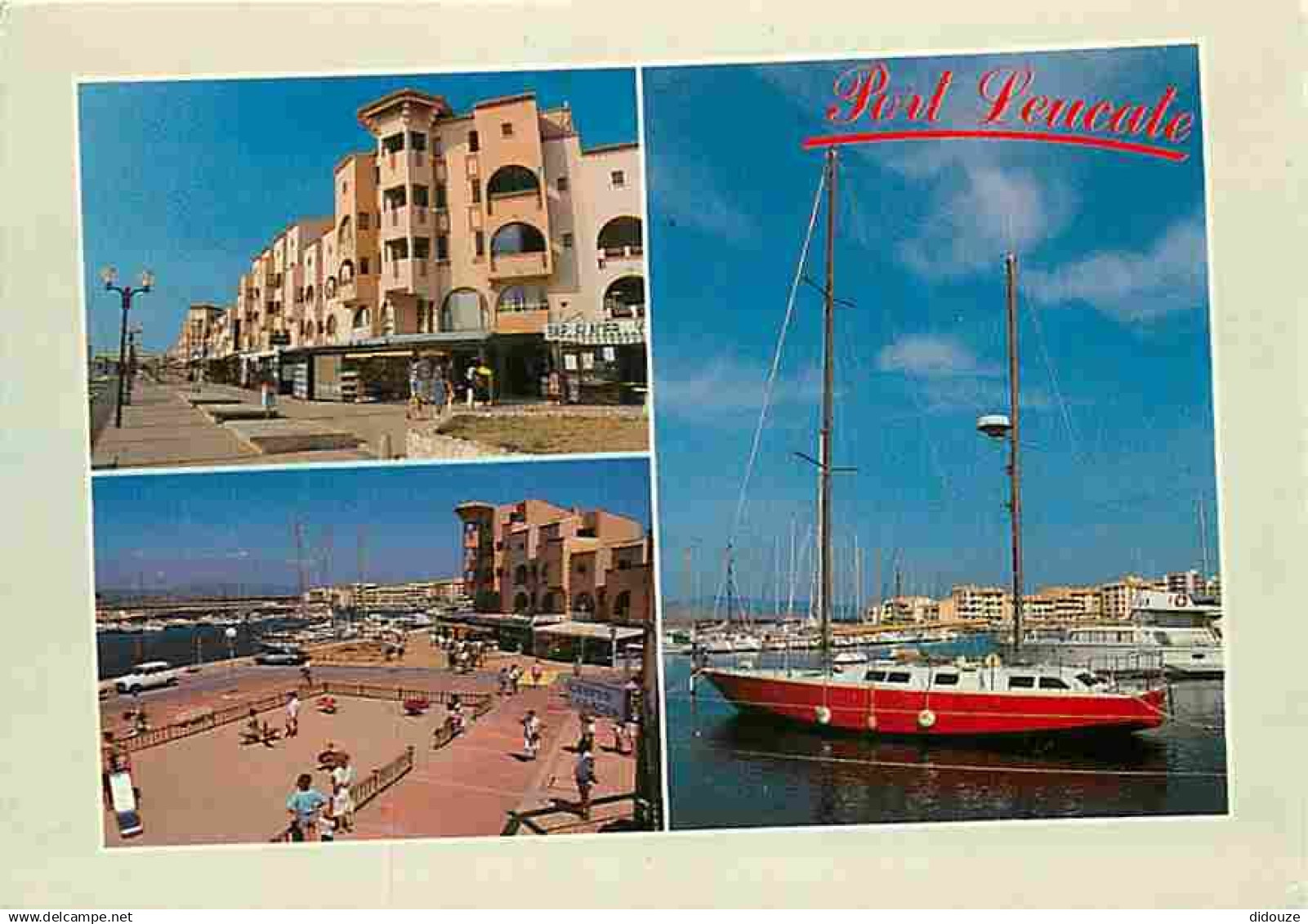 11 - Leucate - Port Leucate - Multivues - Bateaux - Automobiles - CPM - Voir Scans Recto-Verso