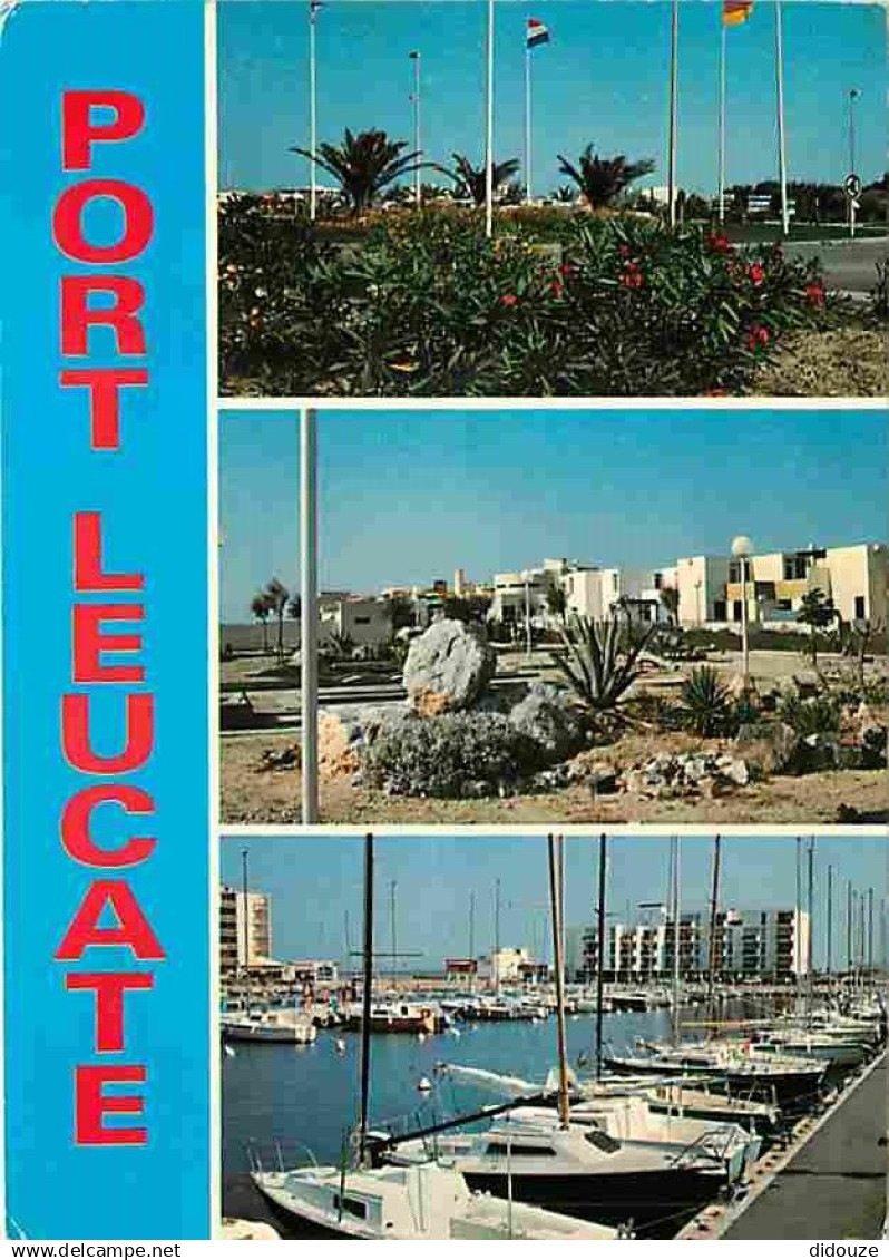 11 - Leucate - Port Leucate - Multivues - Bateaux - Plantes exotiques - CPM - Voir Scans Recto-Verso