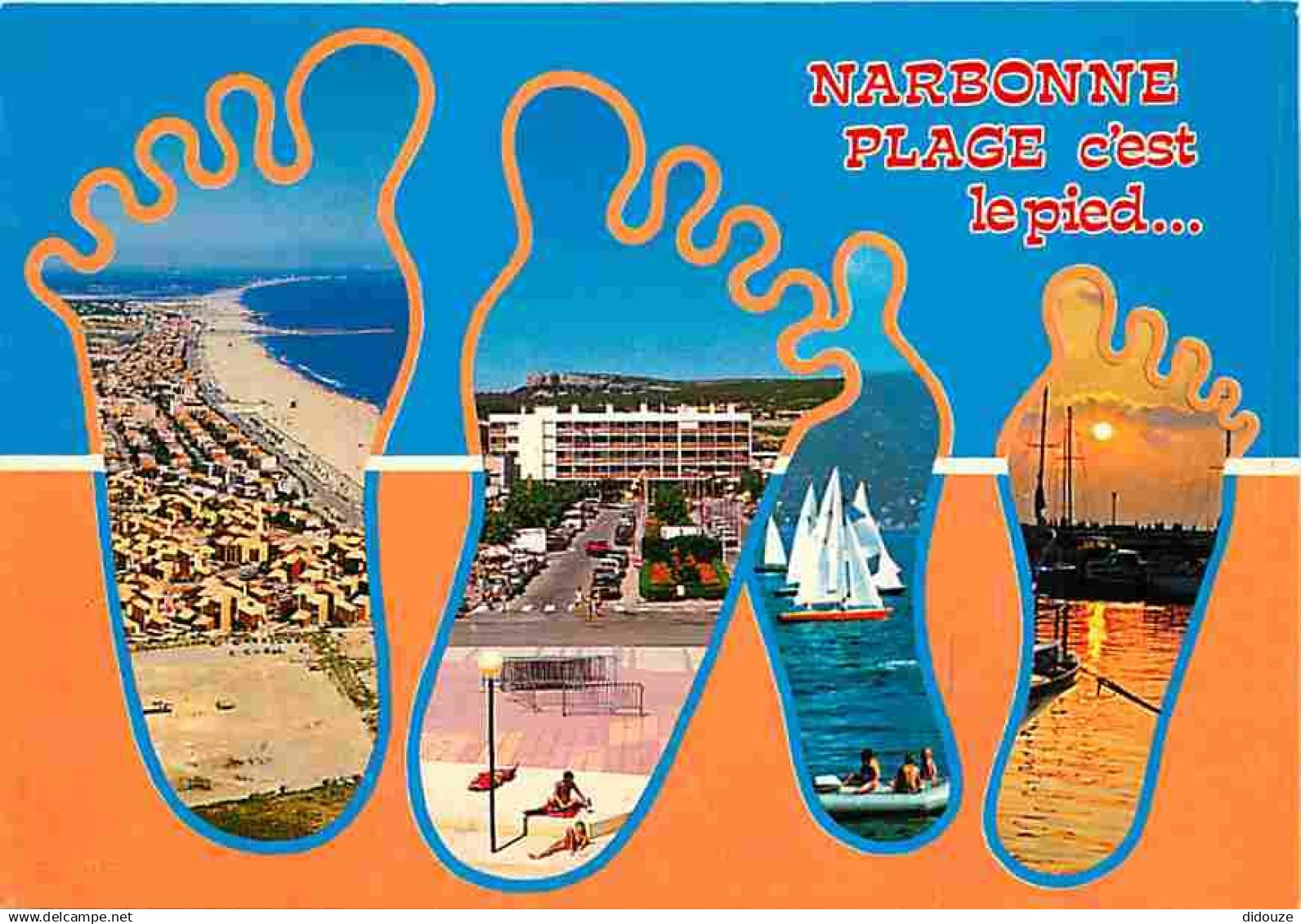 11 - Narbonne - Narbonne Plage - Multivues - CPM - Voir Scans Recto-Verso