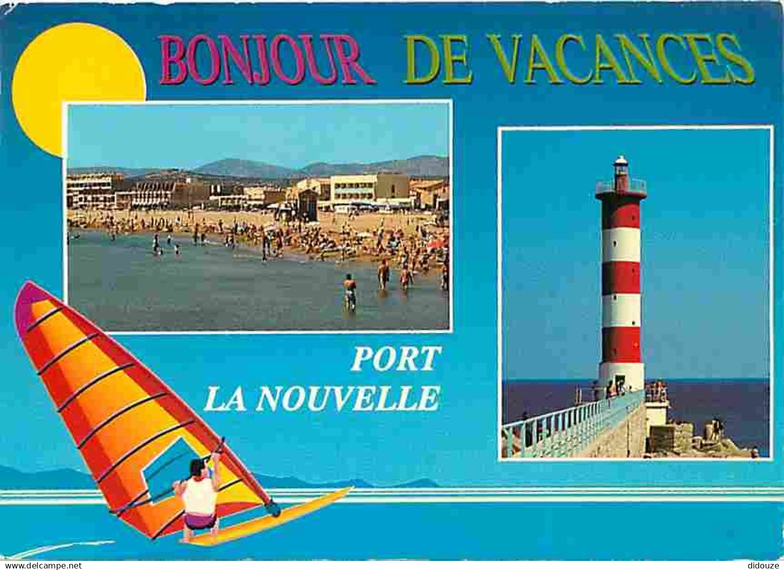 11 - Port la Nouvelle - Multivues - Scènes de Plage - Phare - Flamme Postale de Port la Nouvelle - CPM - Voir Scans Rect