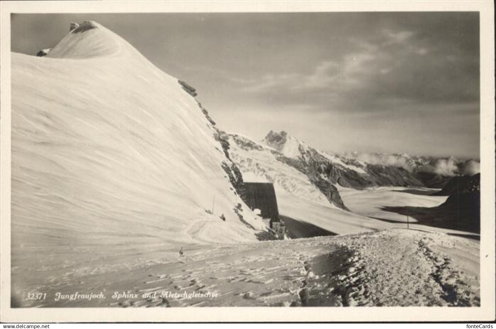 11019462 Jungfraujoch Sphinx Aletschgletscher