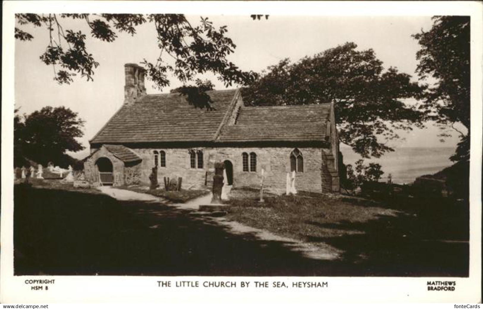 11078400 Heysham Lancaster Little Chruch by the Sea Lancaster