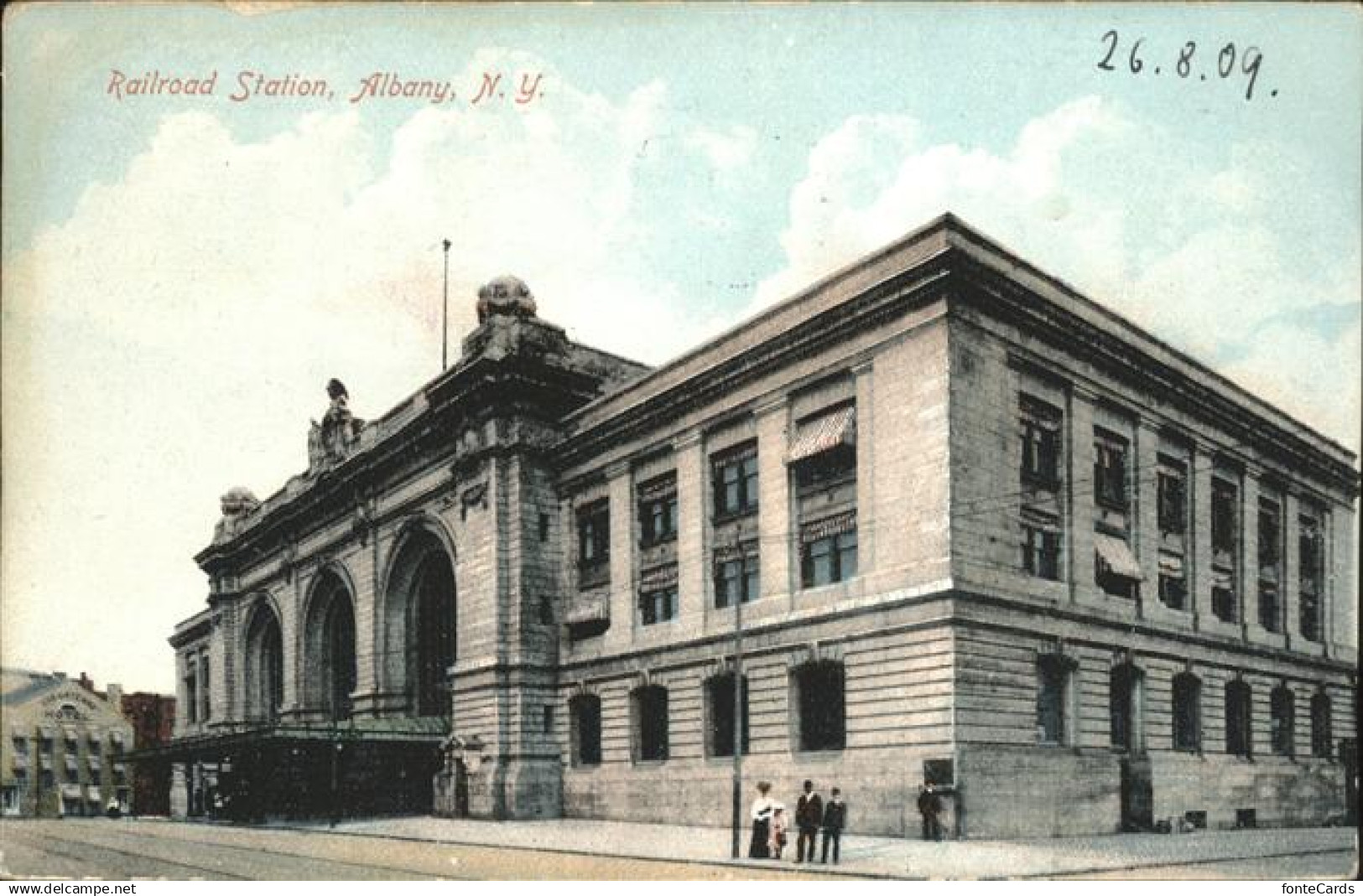 11109193 Albany New York Railroad Station