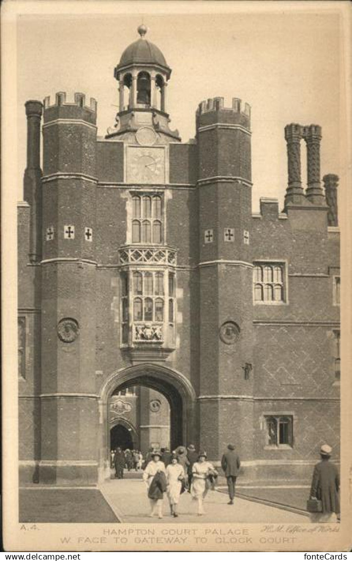 11231821 Hampton Court Palace Clock Court