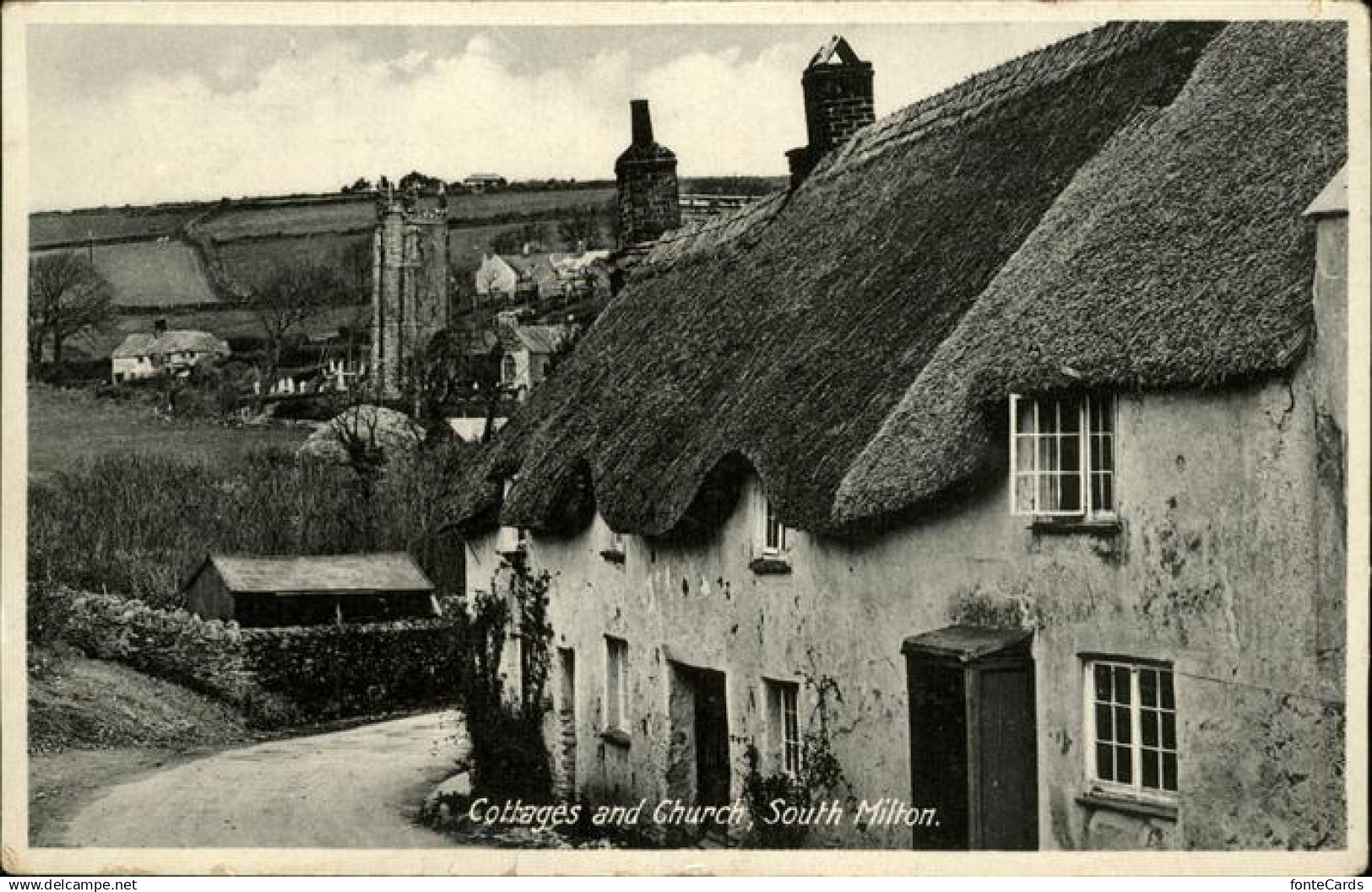 11249442 Milton East Dunbartonshire Cottages Church