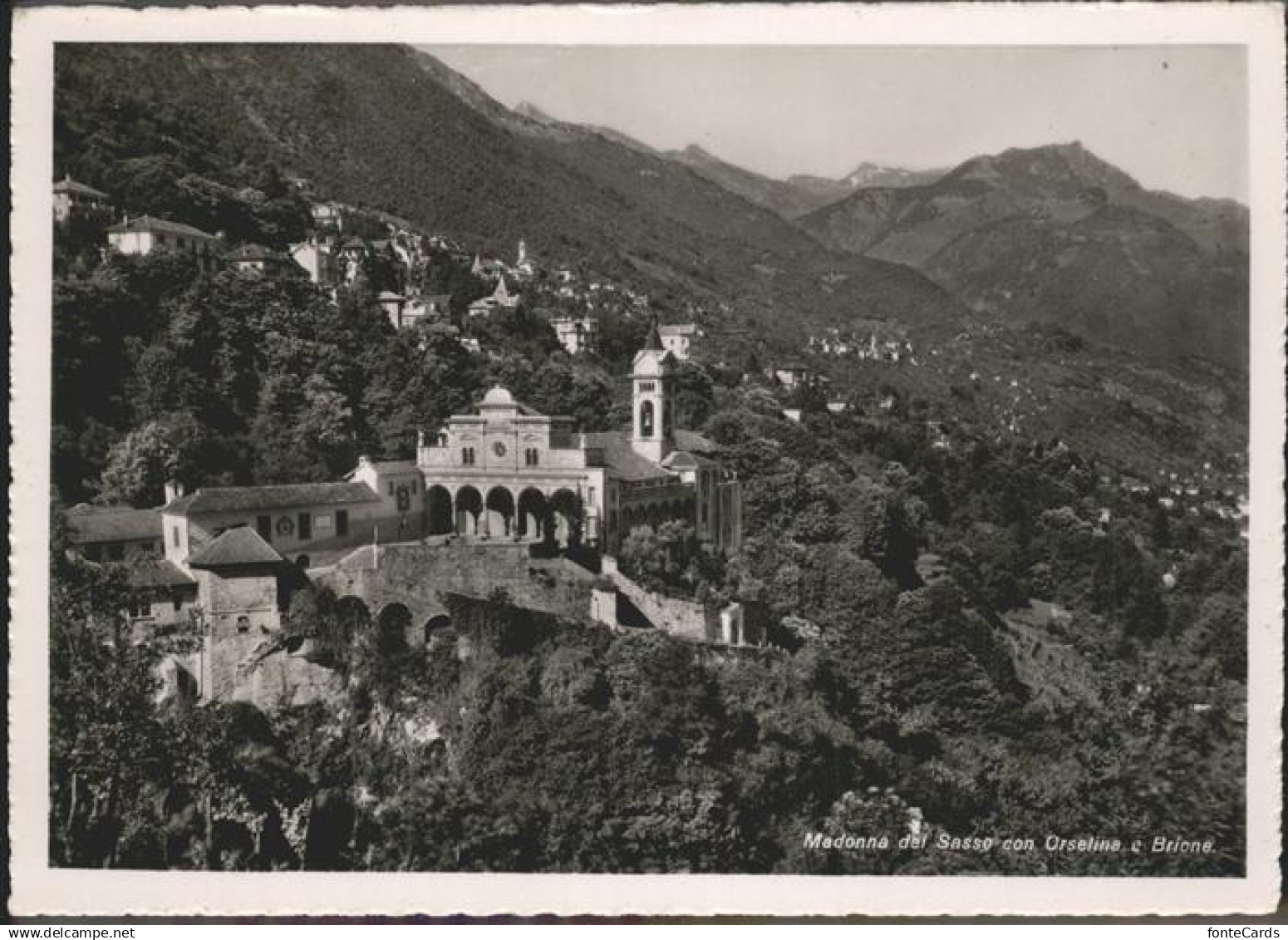 11292627 Brione Madonna del Sasso con Orselina Brione sopra Minusio