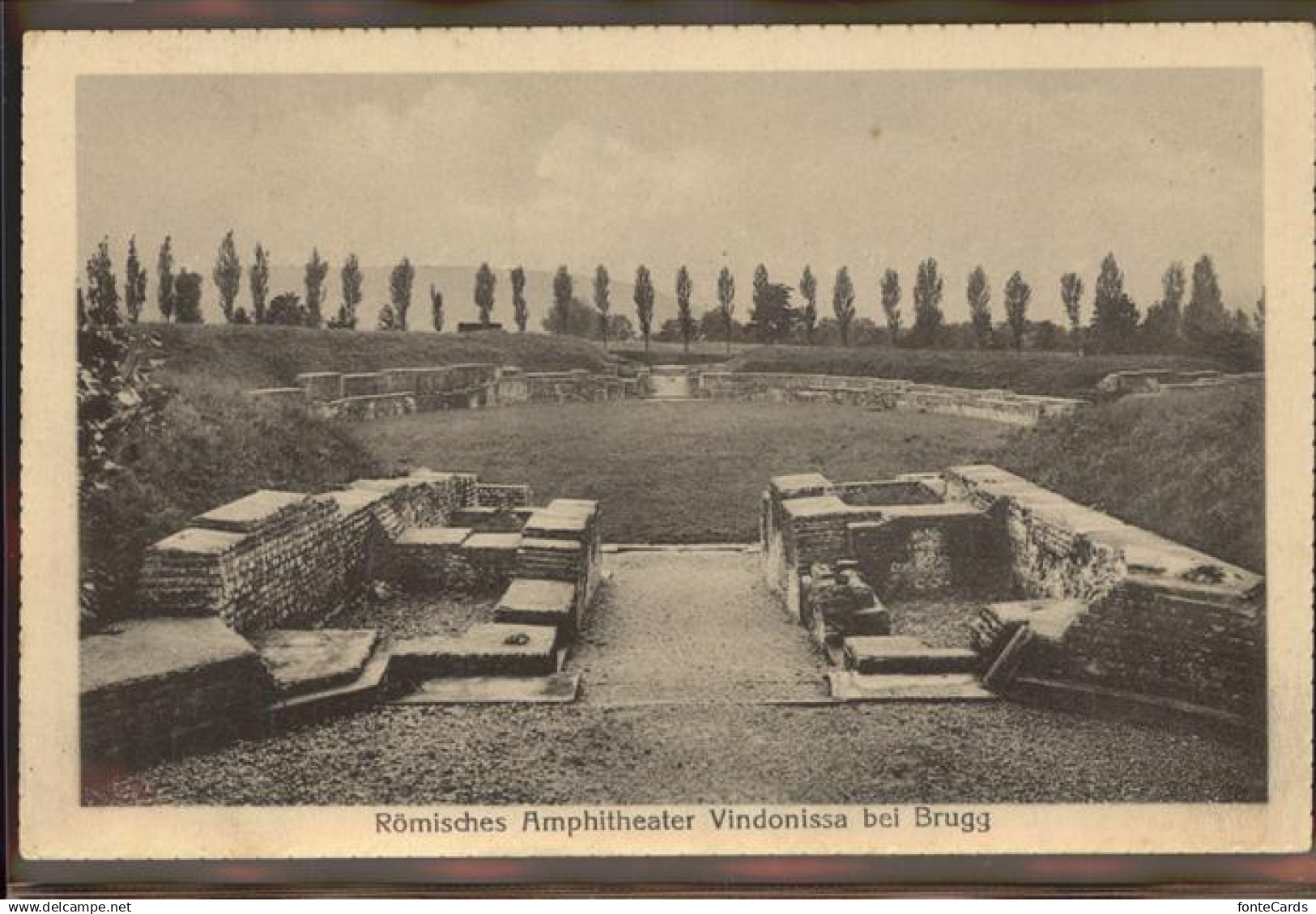 11292887 Brugg AG Roemisches Amphitheater Vindonissa Brugg