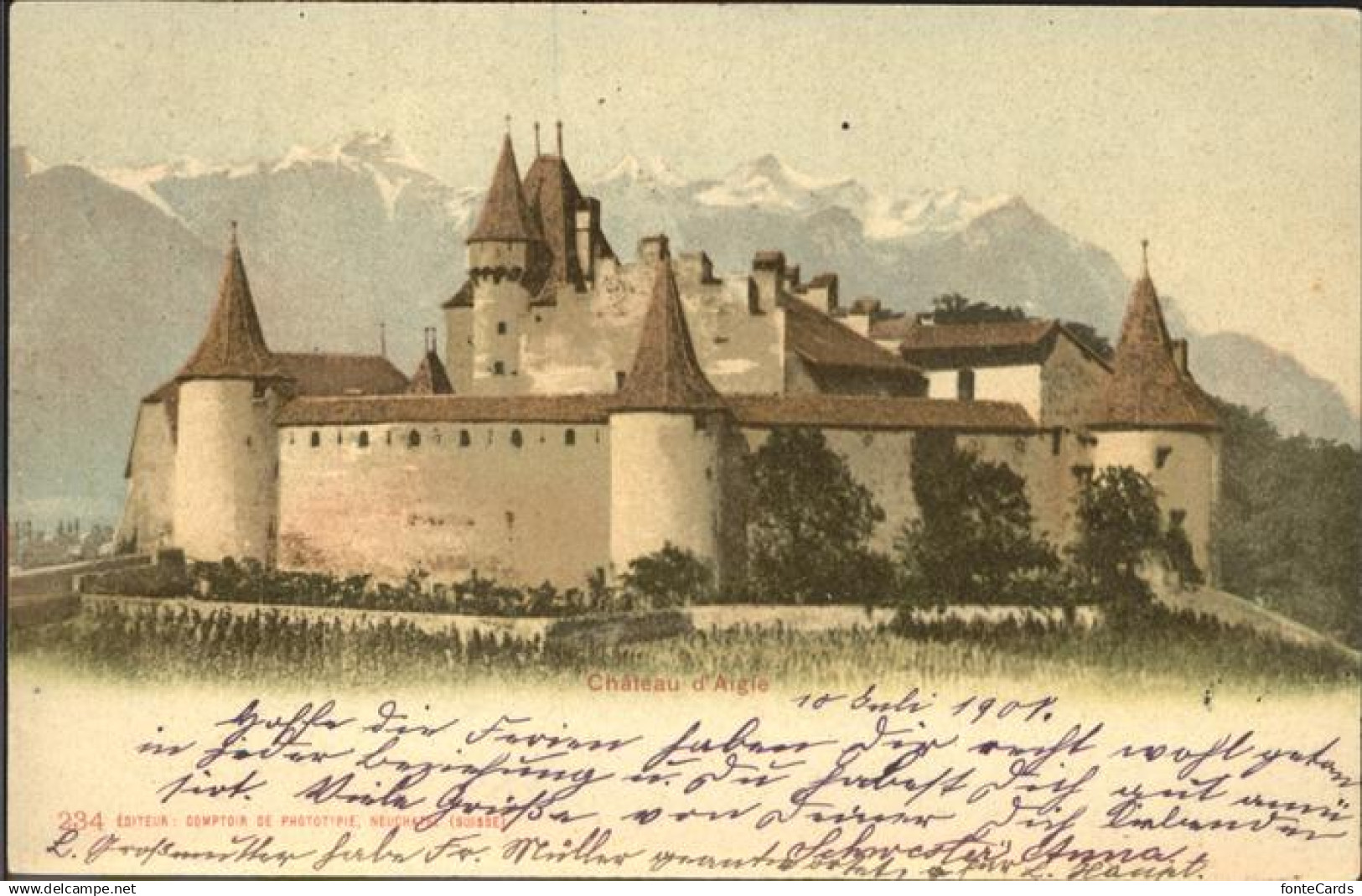 11304976 Aigle VD Chateau d Aigle