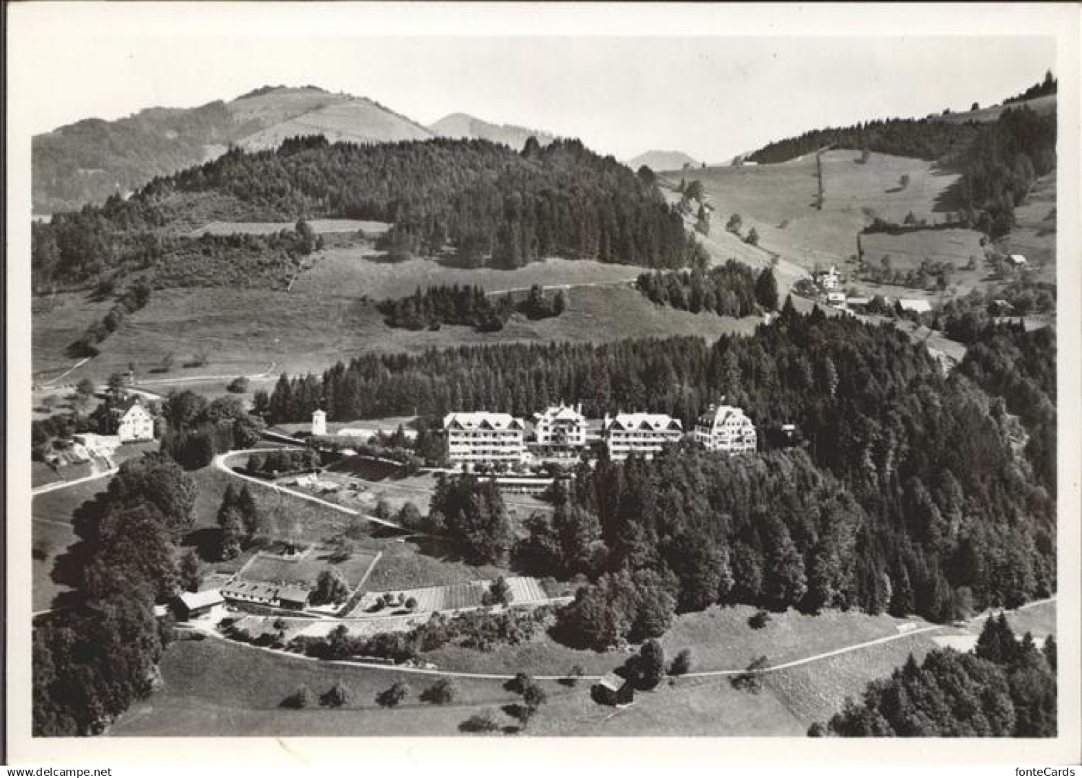 11309869 Wald ZH Sanatorium Wald   Fliegeraufnahme Wald ZH