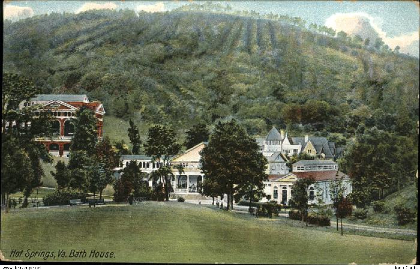 11328847 Hot Springs Virginia Bath House