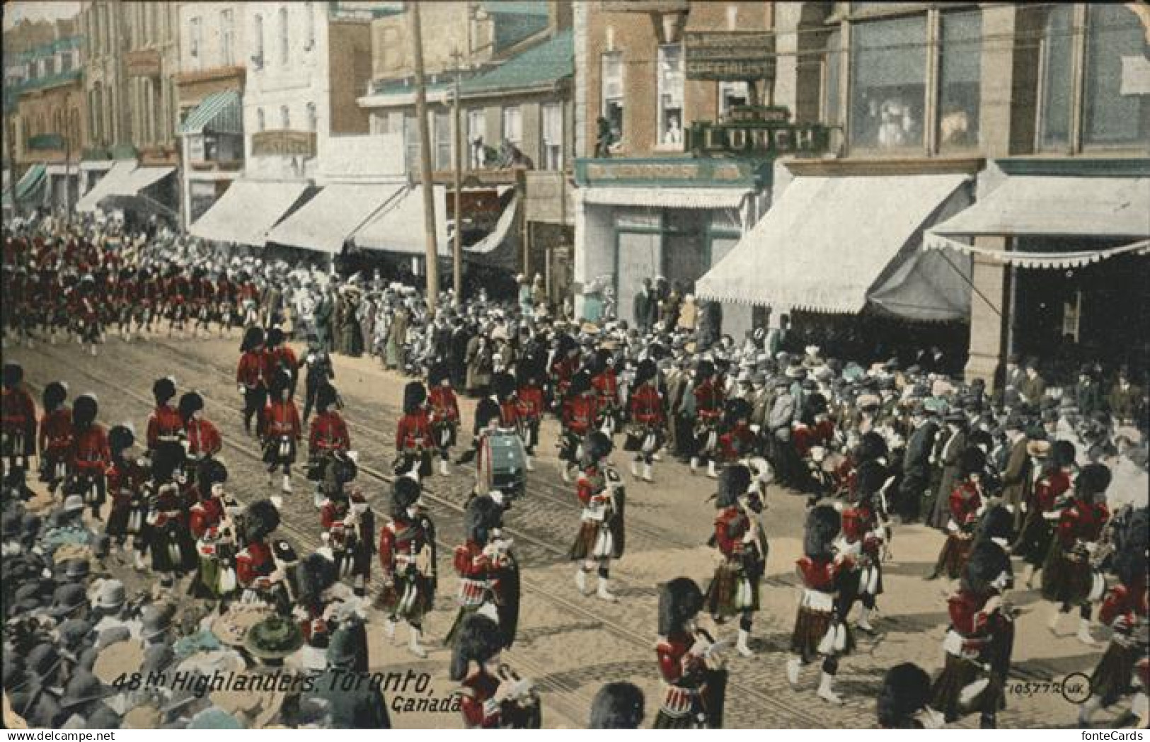 11379708 Toronto Canada Highlanders Parade Toronto Canada