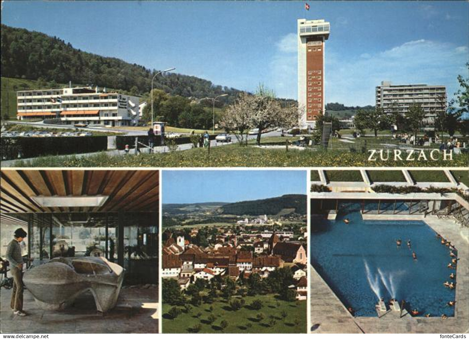 11466955 Zurzach Thermalquelle Thermalbad Rheumaklinik Turmhotel Bad Zurzach