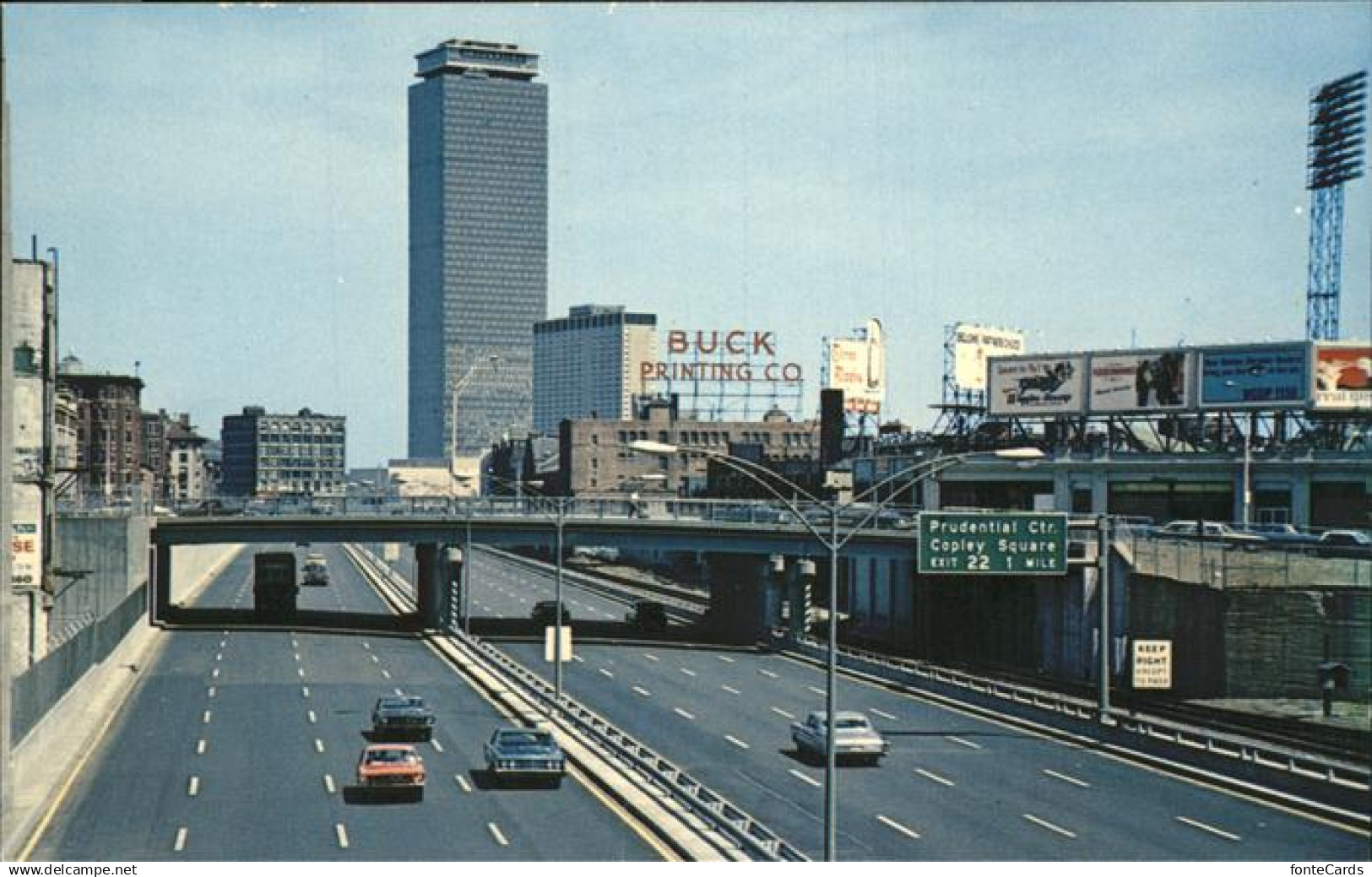 11491373 Boston Massachusetts Prudential Center Massachusetts Turnpike Kenmore S