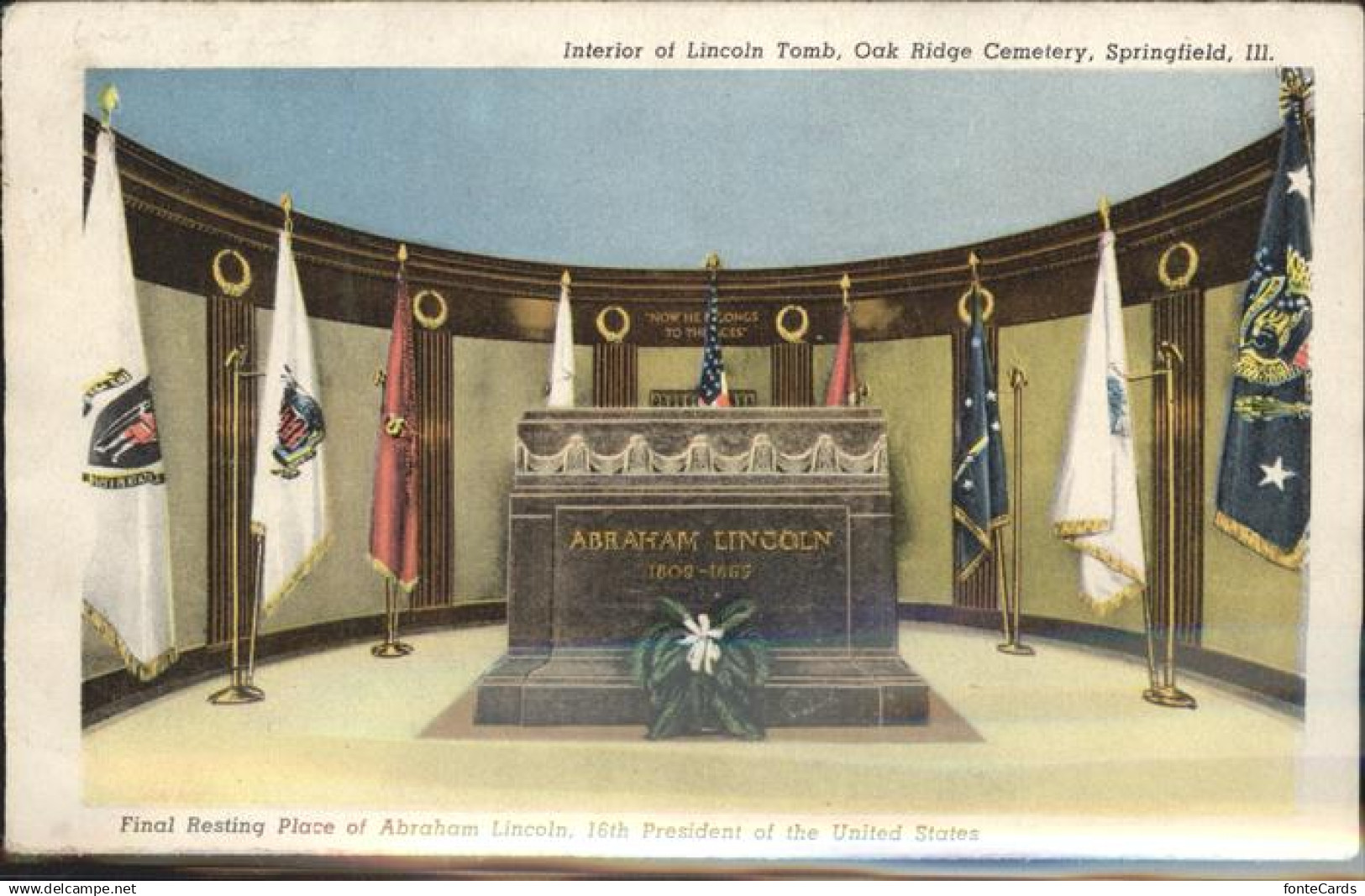 11491883 Springfield_Illinois President Abraham Lincoln Tomb Oak Ridge Cemetery