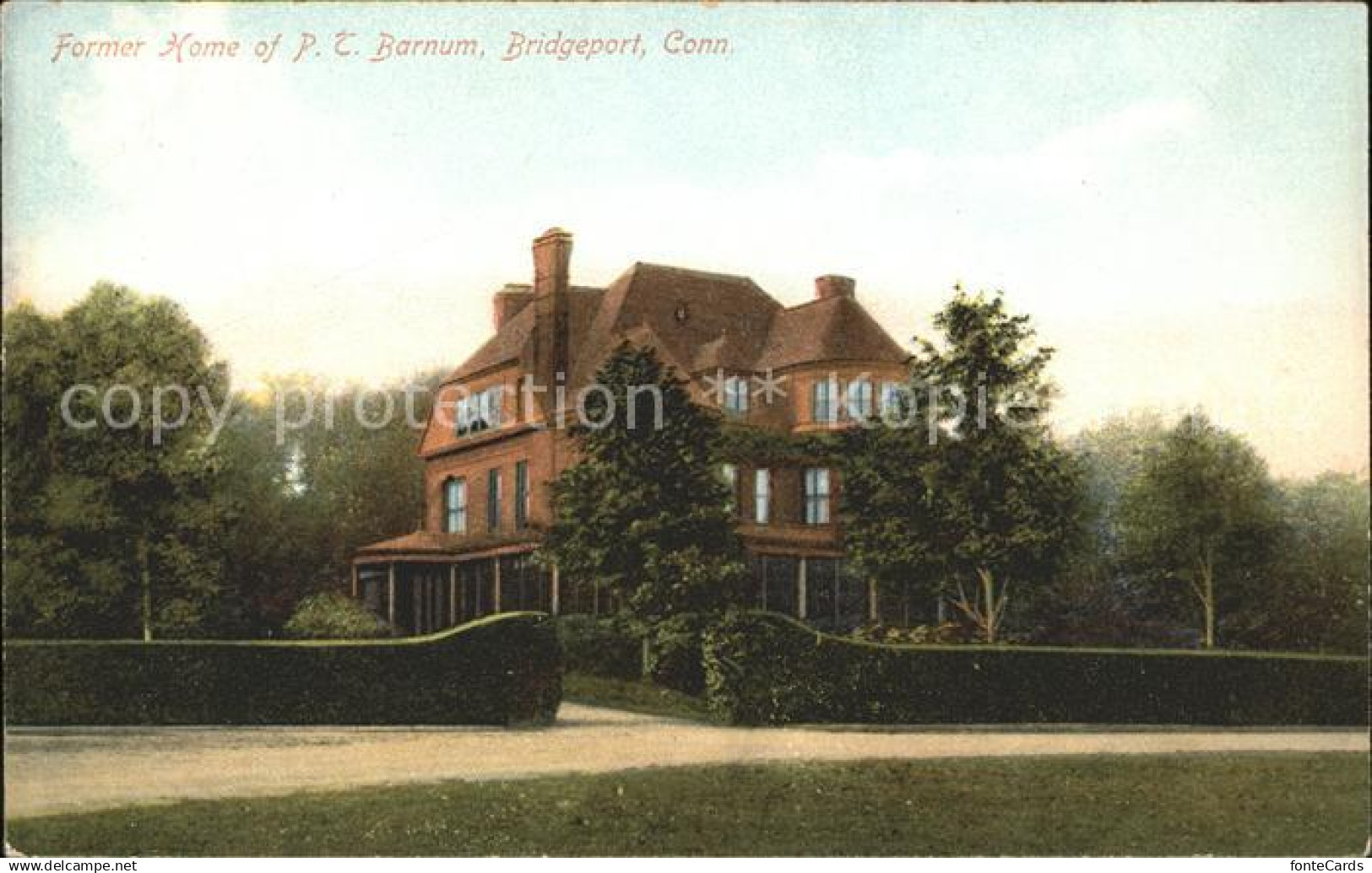 11568949 Bridgeport Connecticut Former Home of P.C.Barnum