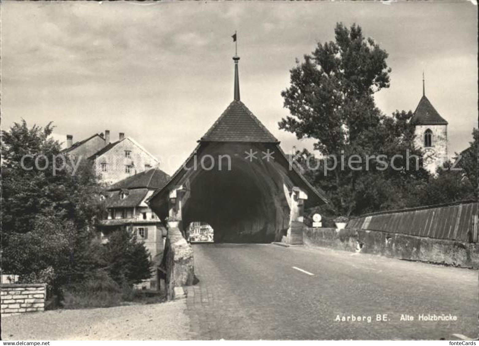 11621348 Aarberg Alte Holzbruecke Aarberg