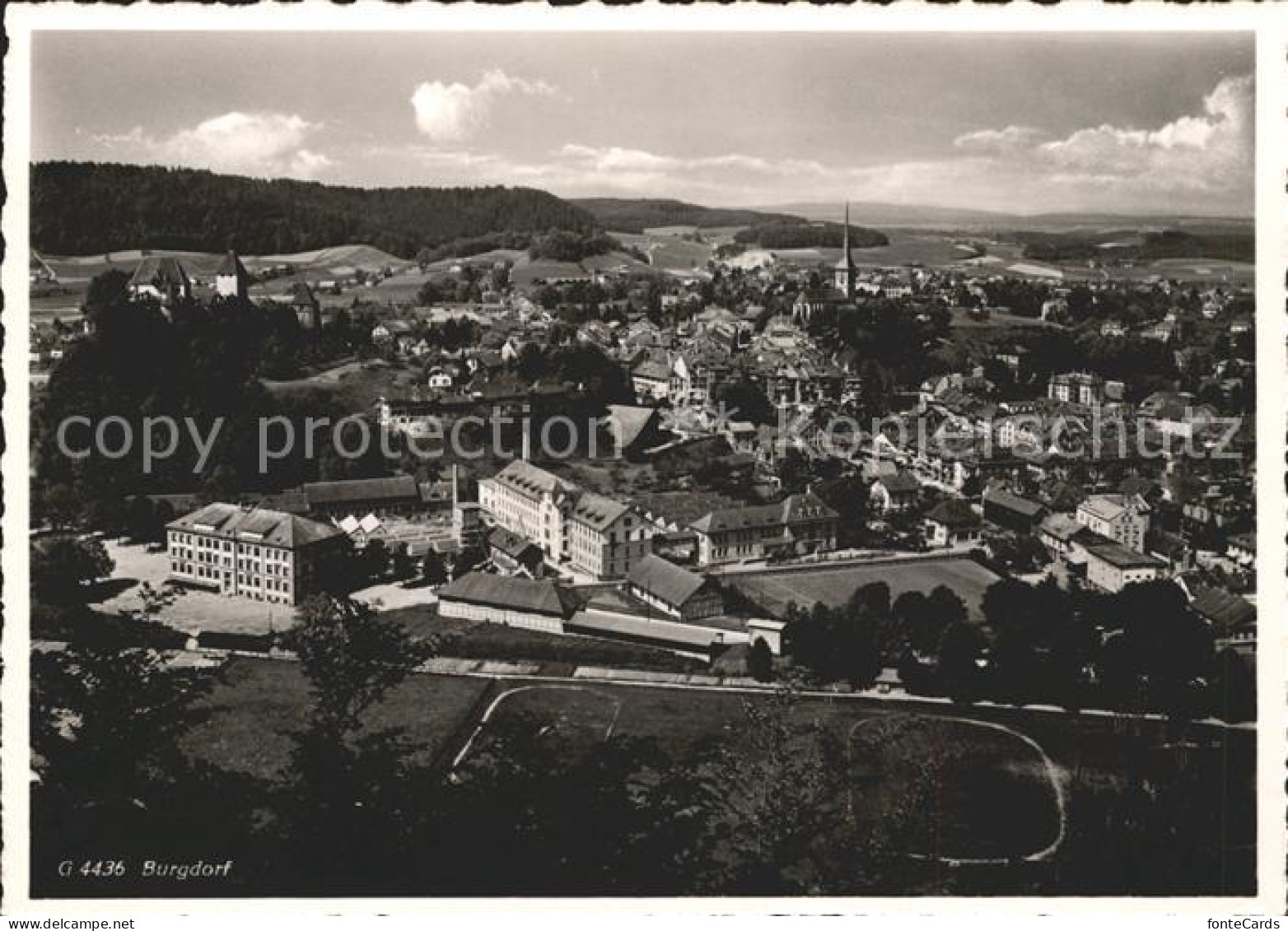 11625414 Burgdorf Bern Fliegeraufnahme Burgdorf