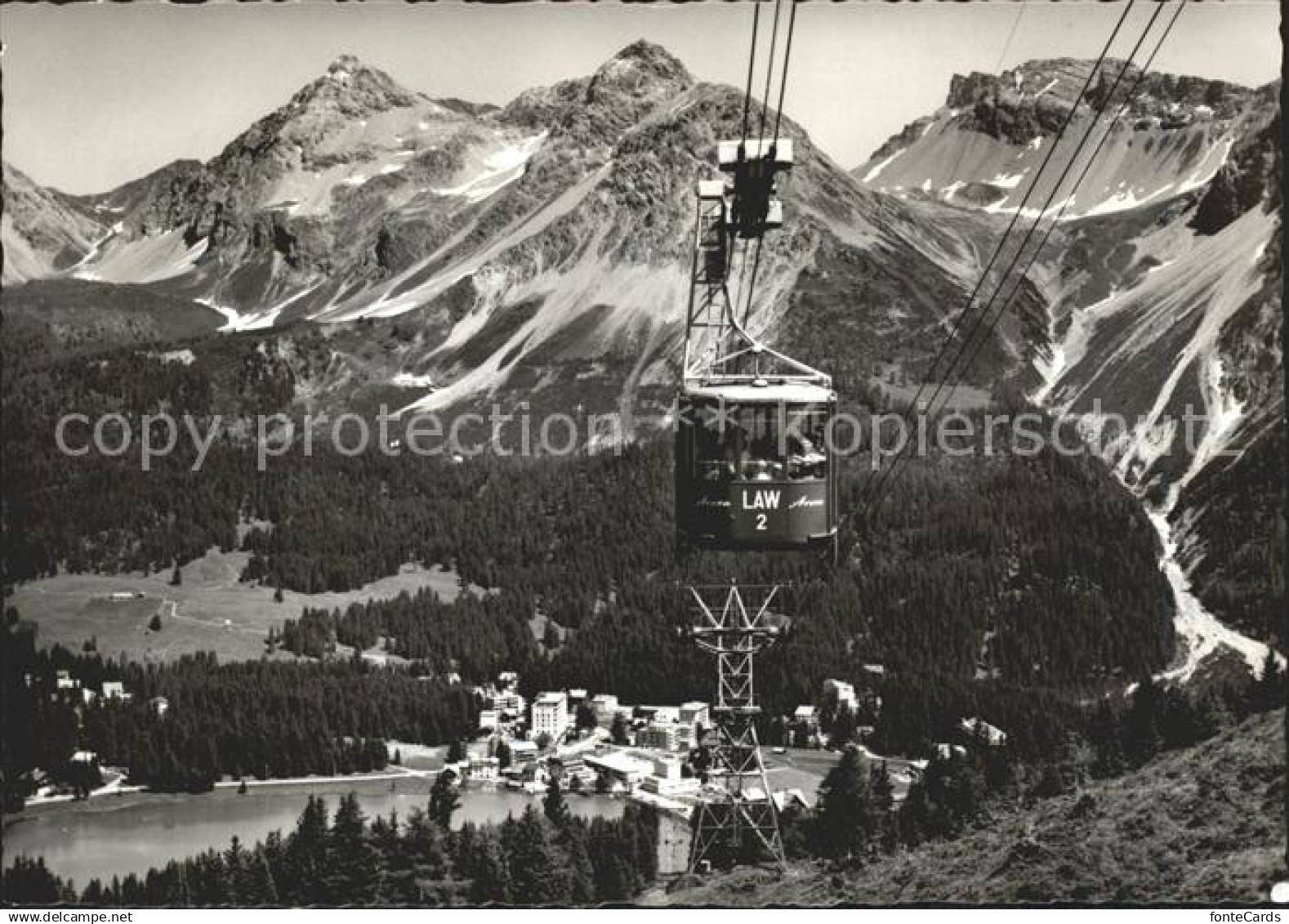 11630842 Arosa GR Luftseilbahn Arosa Weisshorn Arosa