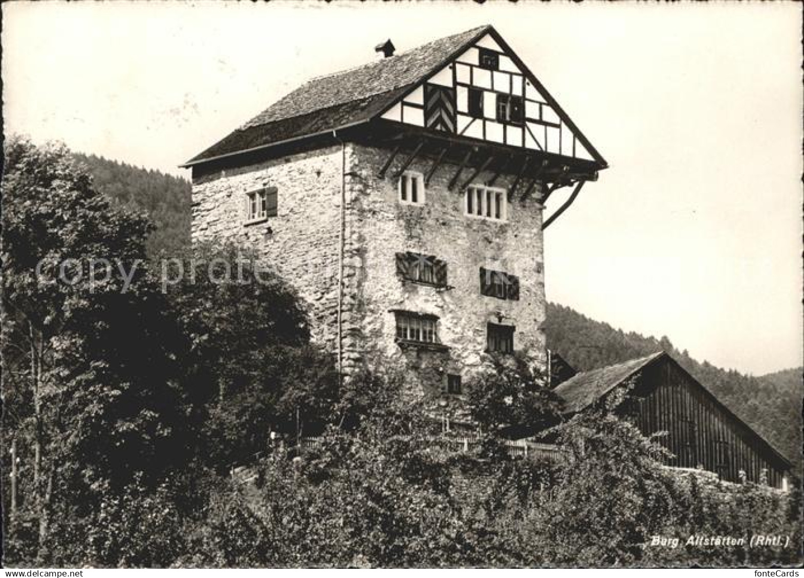 11632218 Altstaetten SG Burg Altstaetten Altstaetten SG