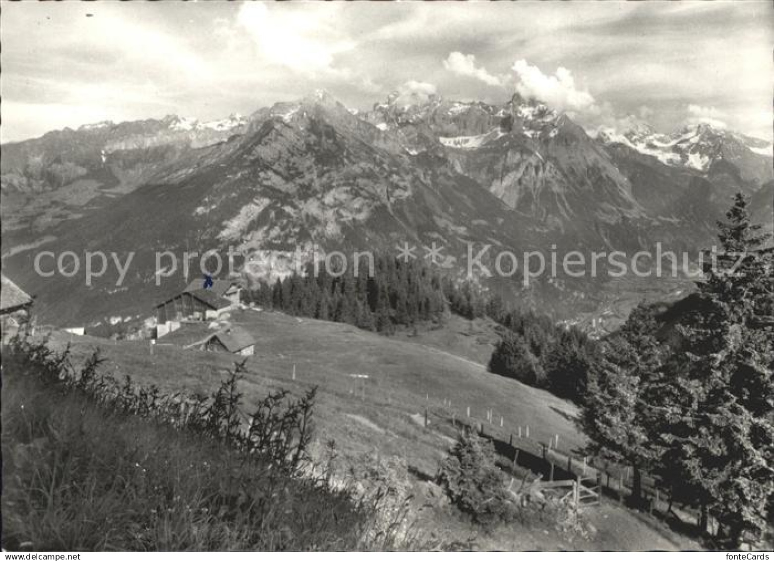 11642740 Attinghausen Berggasthaus Brusti mit grosse Windgaelle