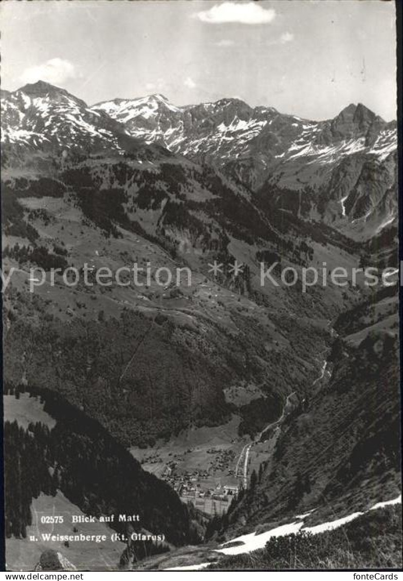 11654133 Matt Blick ins Tal und Weissenberge Alpenpanorama Matt