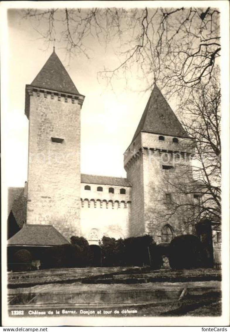 11654859 La Sarraz Chateau de la Sarraz Donjon et tour de defense