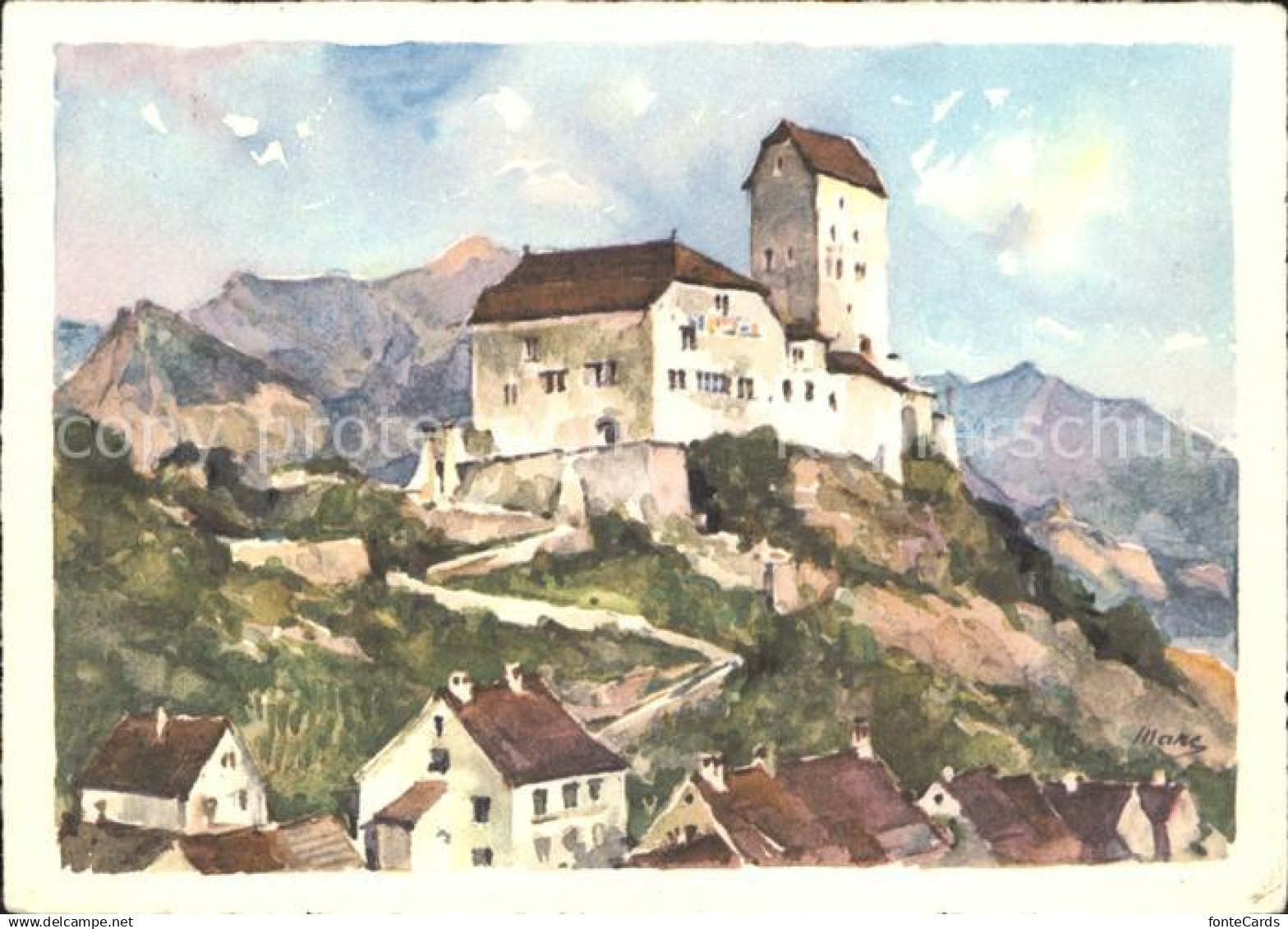 11666125 Sargans Schloss Sargans