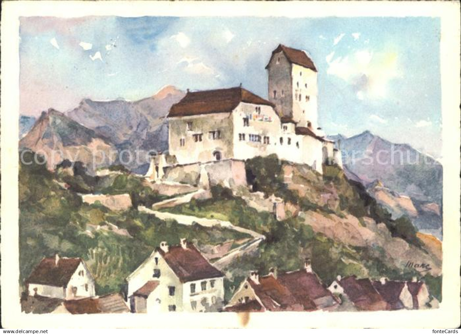 11666237 Sargans Schloss Sargans