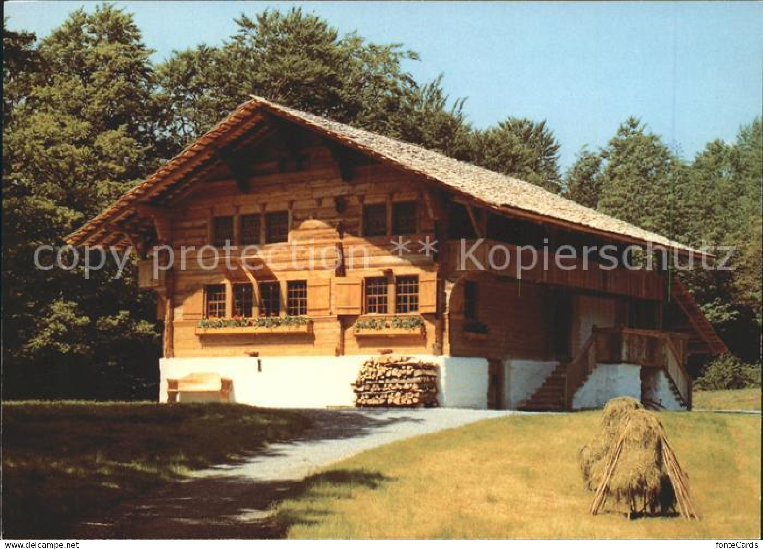 11686838 Brienz BE Schweizer Freilichtmuseum Ballenberg Haus von Matten bei Inte