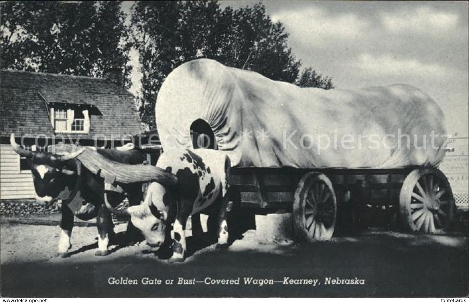 11688390 Kearney Nebraska Covered Wagon Planwagen