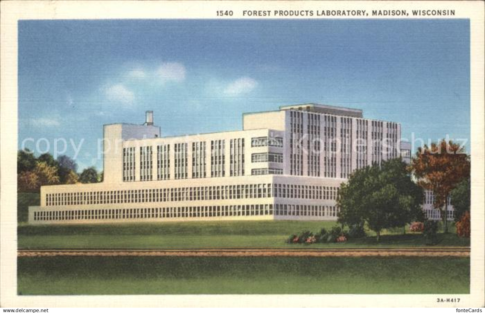 11694101 Madison Wisconsin Forest Products Laboratory