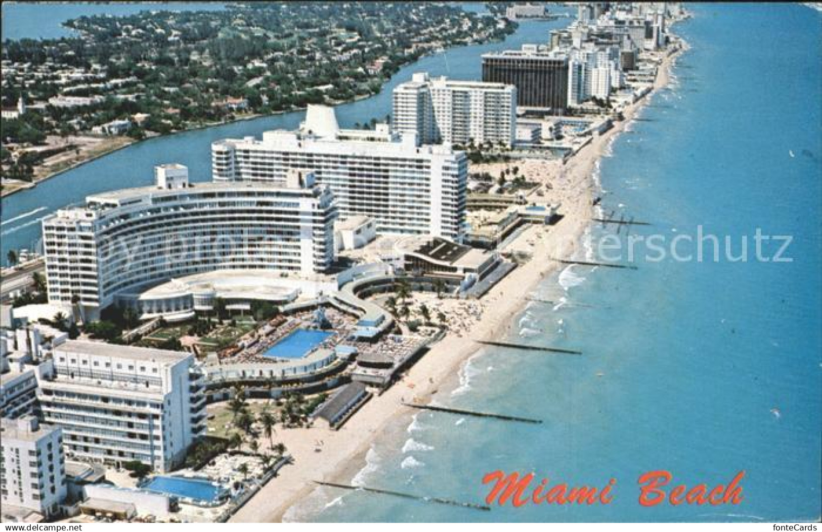 11694301 Miami Beach Hotels Beach aerial view